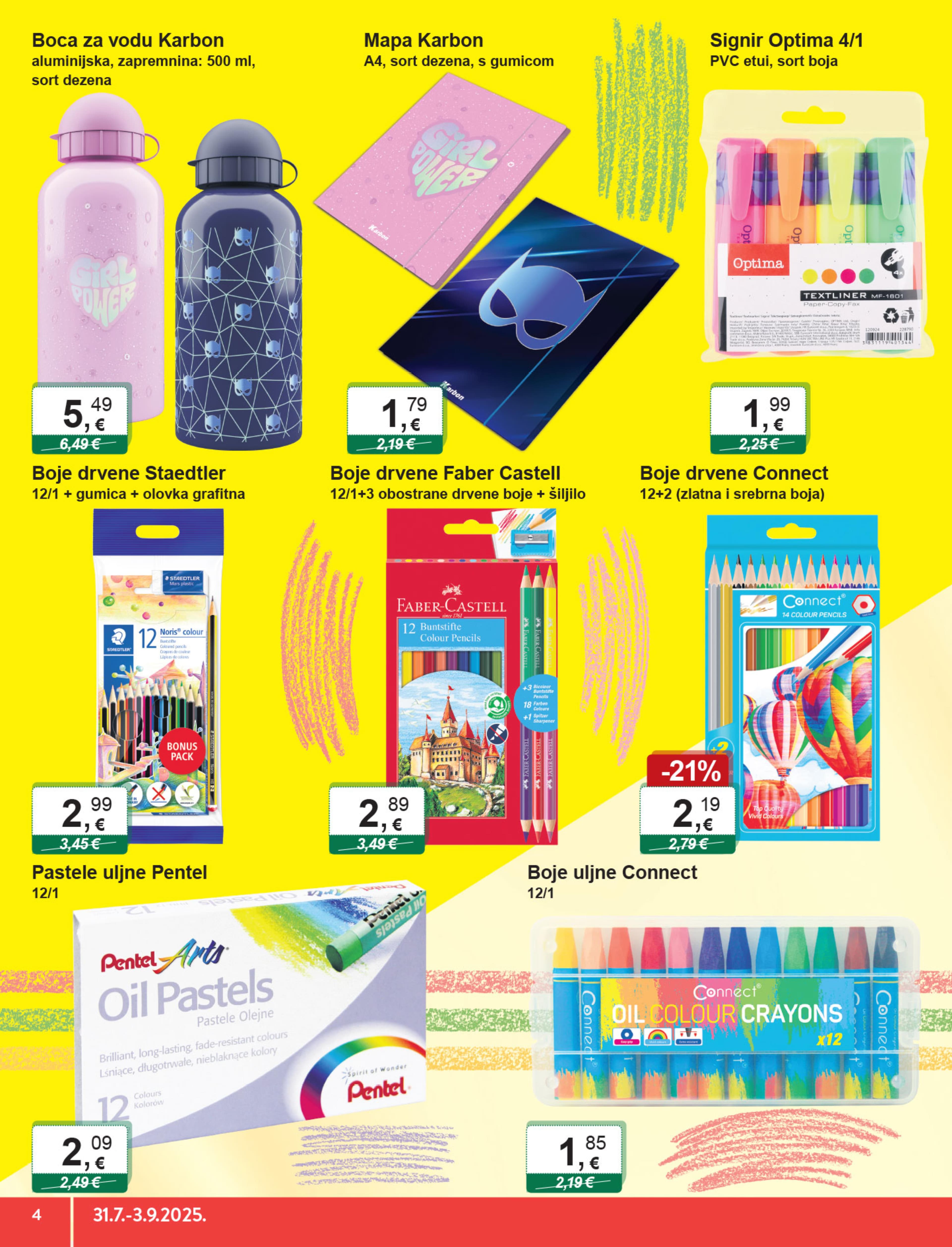 Page from catalog: Povratak u školu