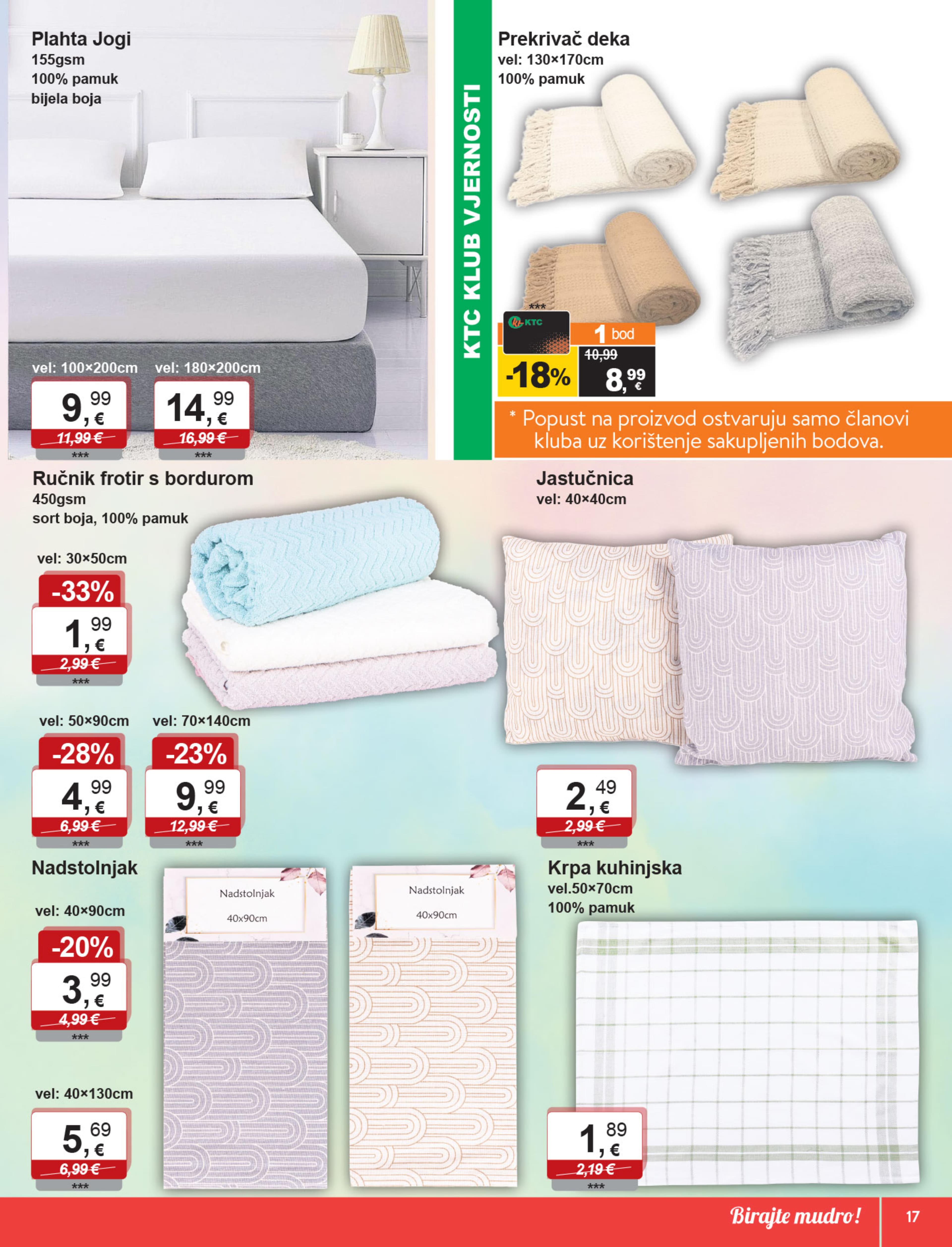Page from catalog: Igračke i tekstil