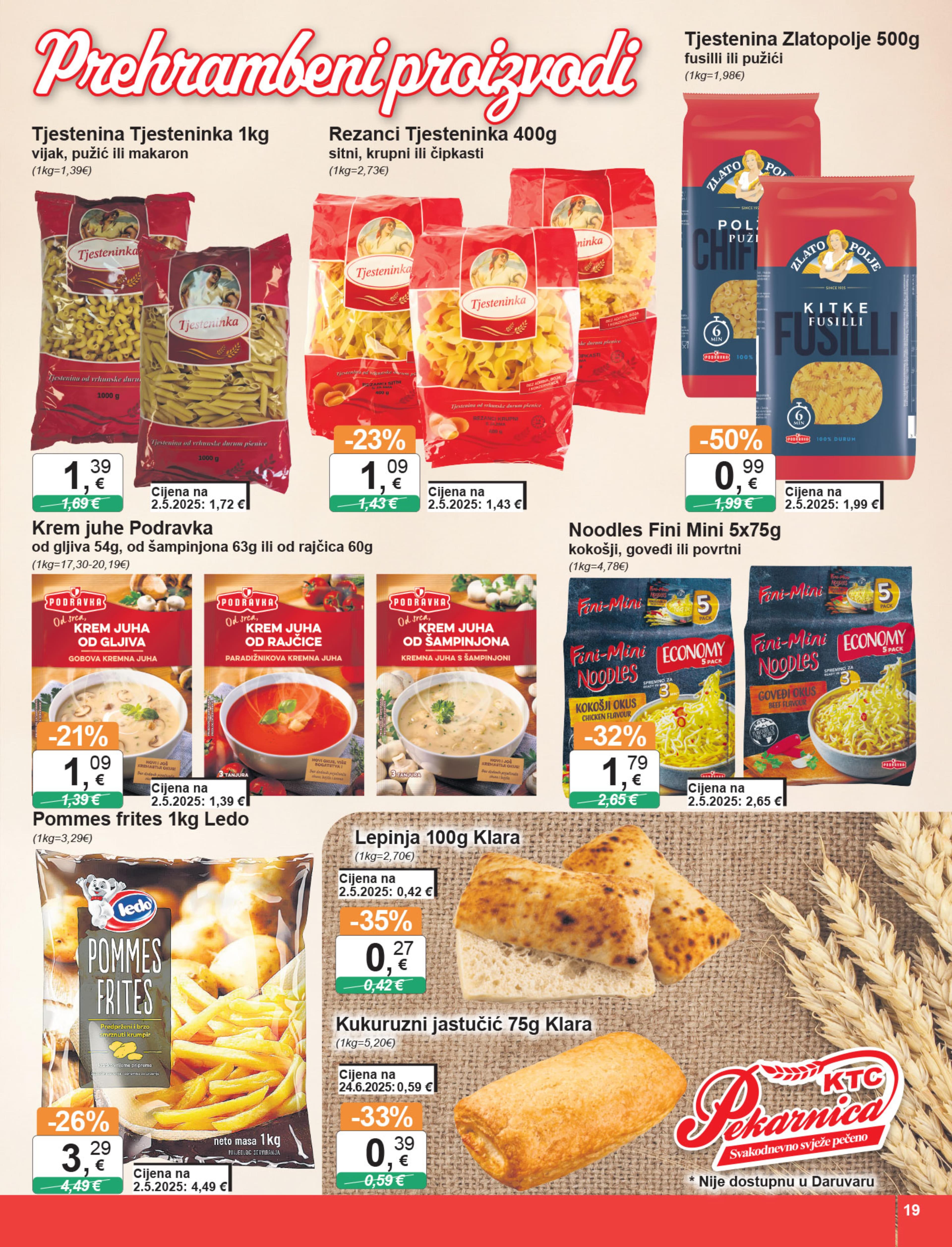 Page from catalog: Široka potrošnja