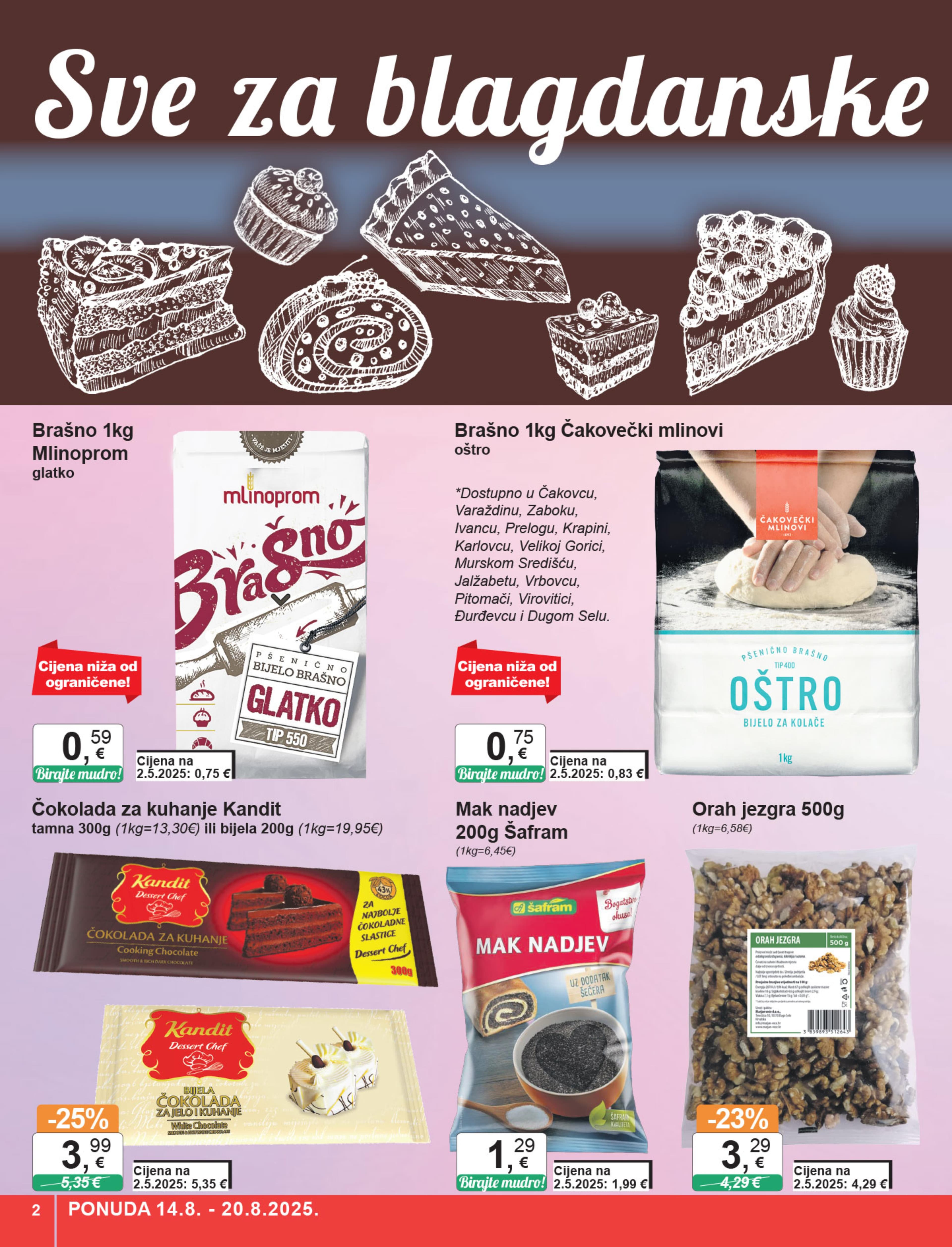 Page from catalog: Široka potrošnja
