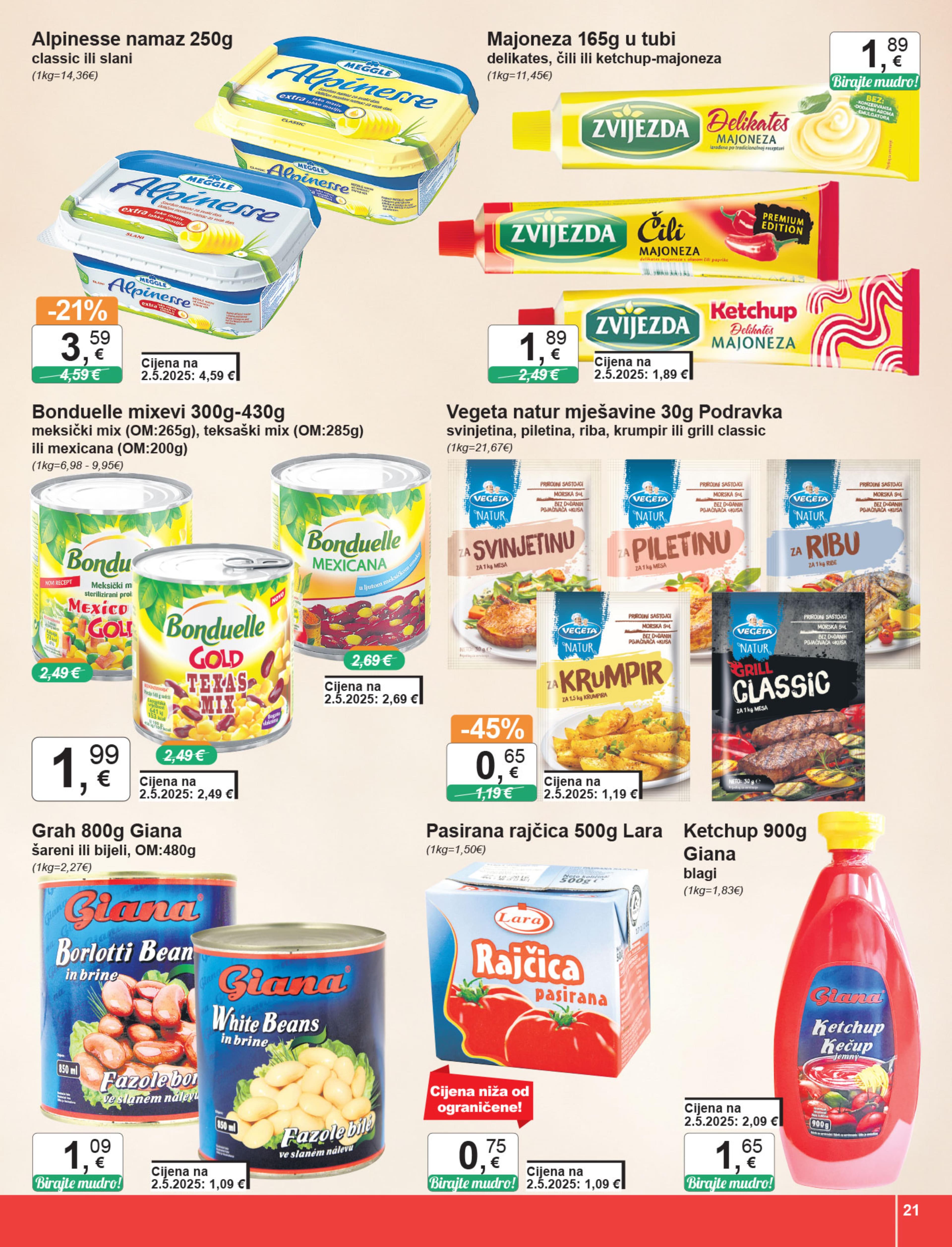 Page from catalog: Široka potrošnja