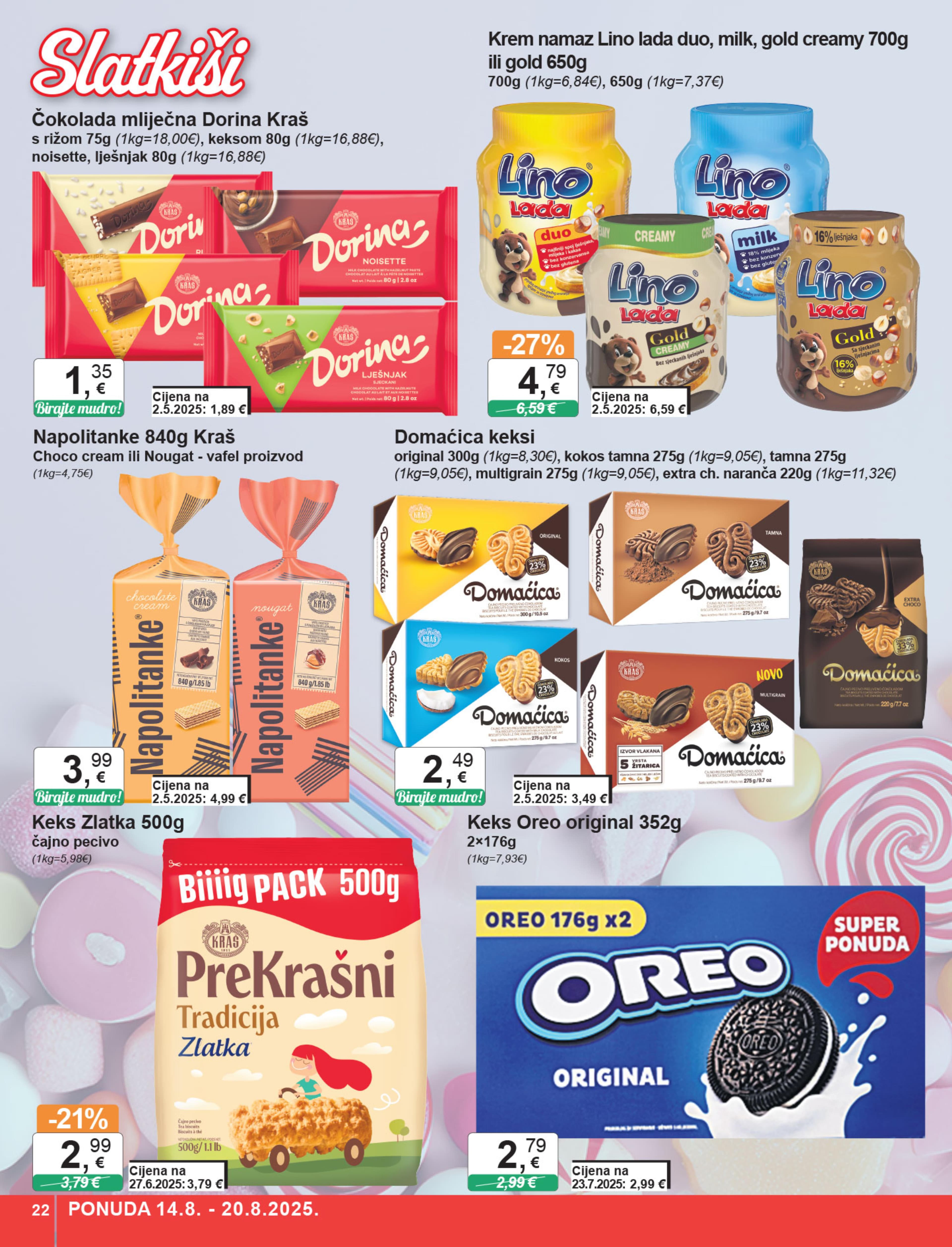 Page from catalog: Široka potrošnja