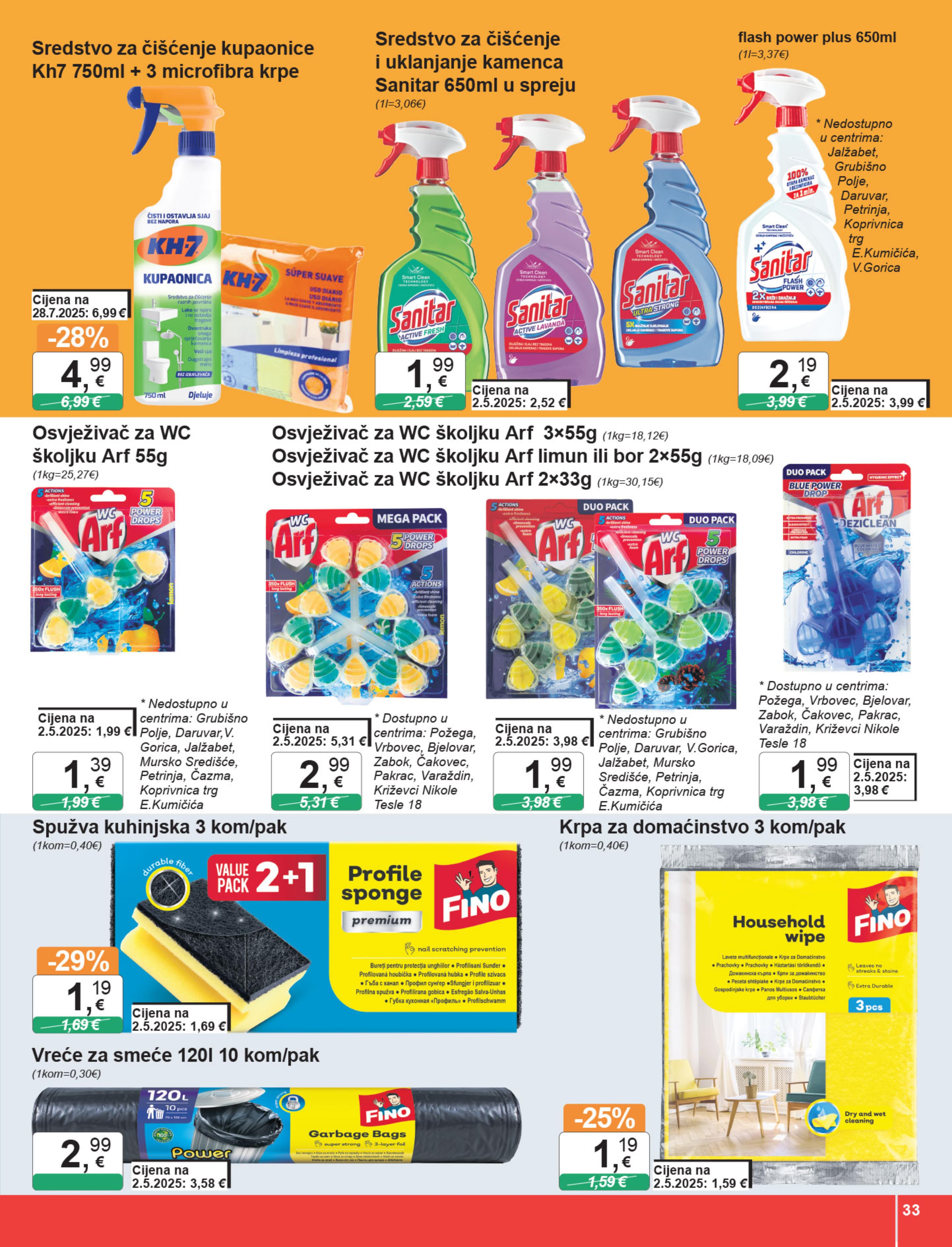 Page from catalog: Široka potrošnja