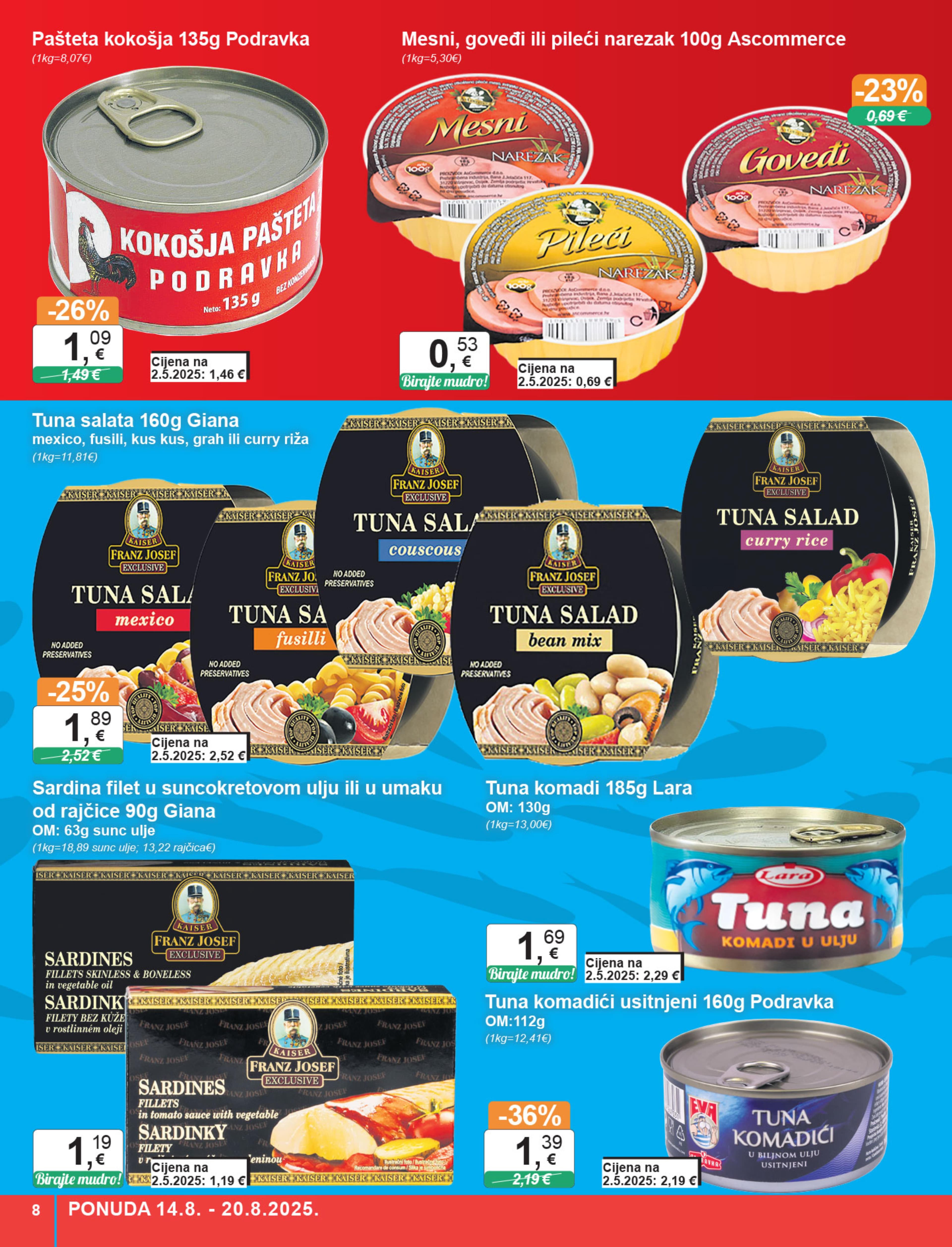 Page from catalog: Široka potrošnja