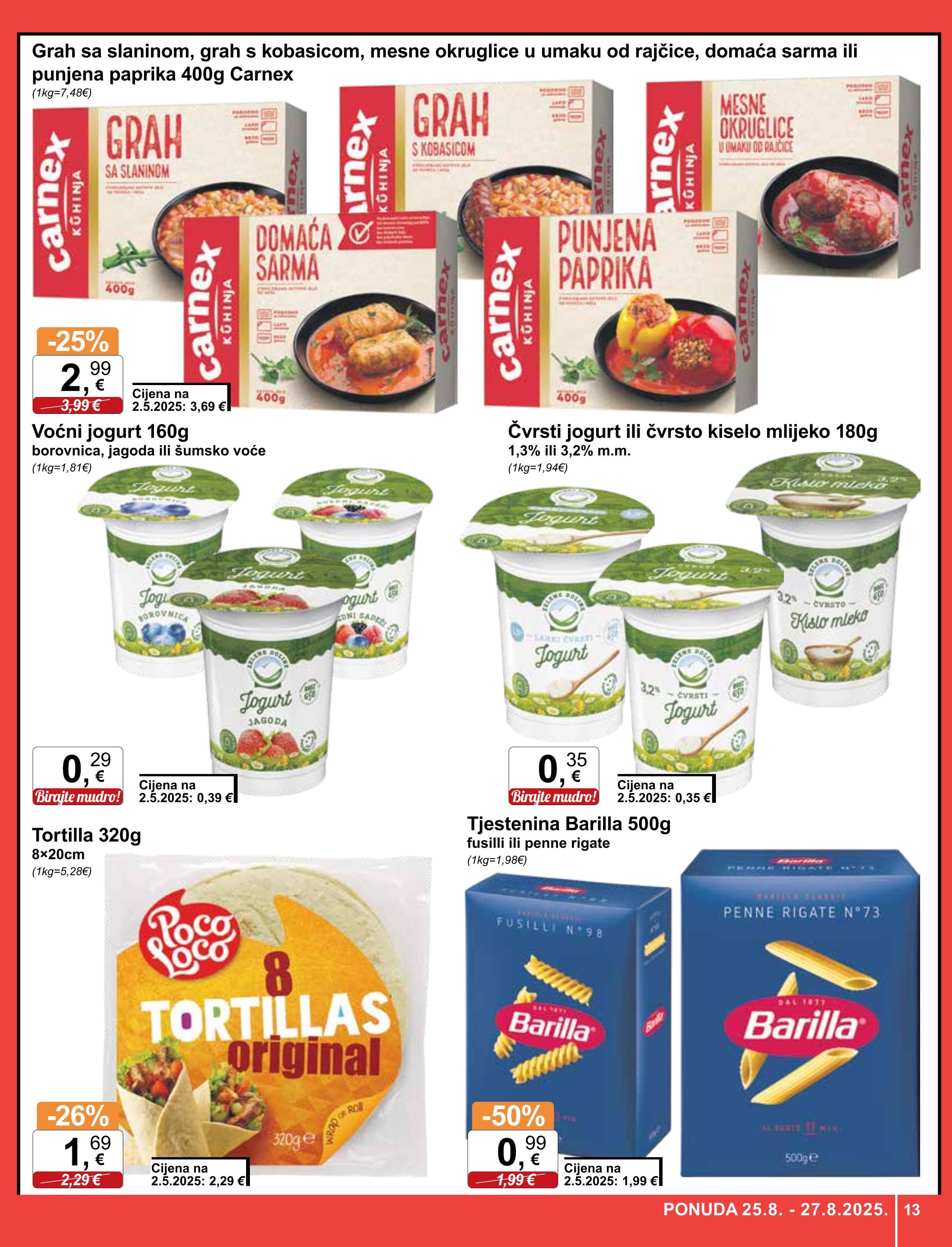 Page from catalog: Široka potrošnja