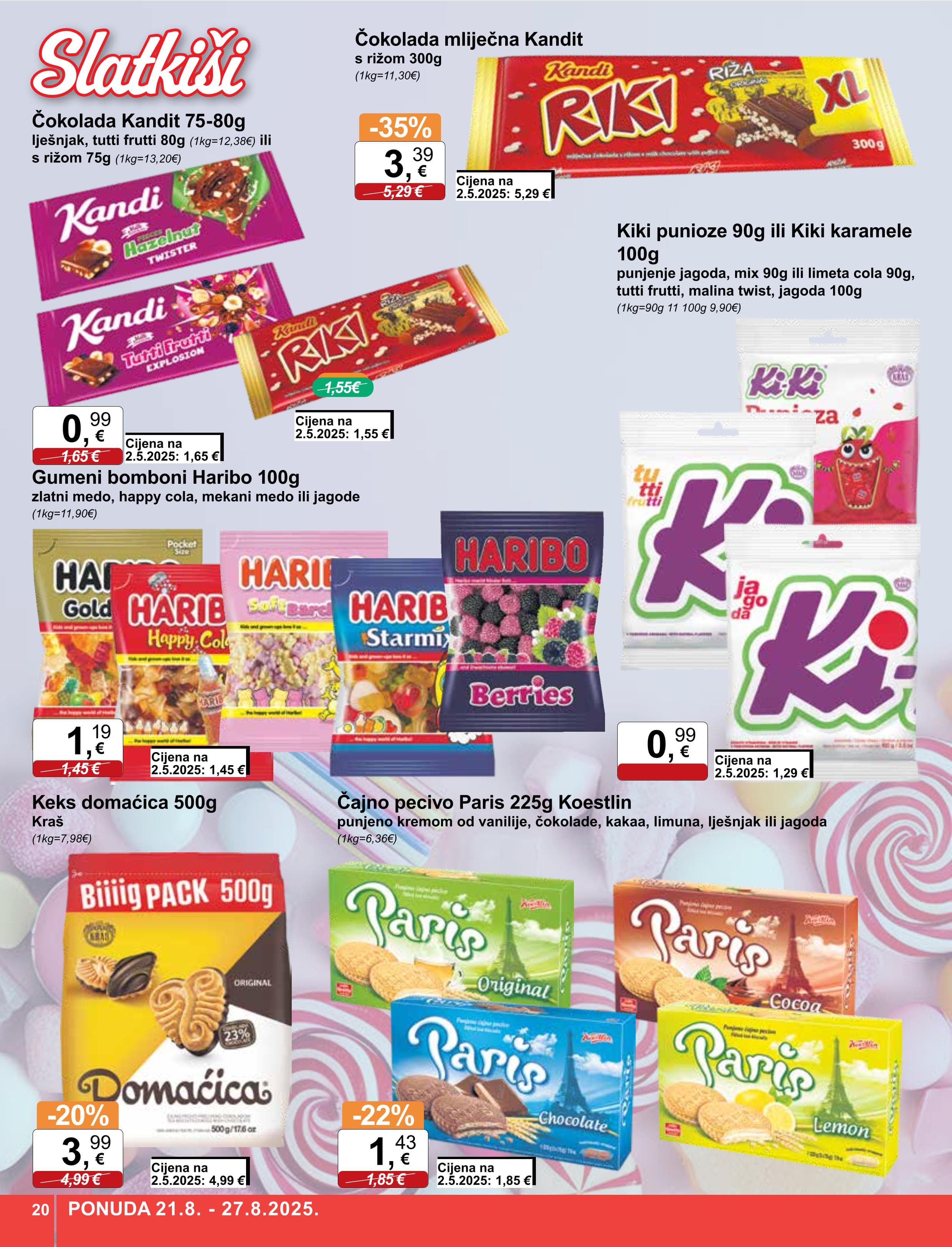 Page from catalog: Široka potrošnja