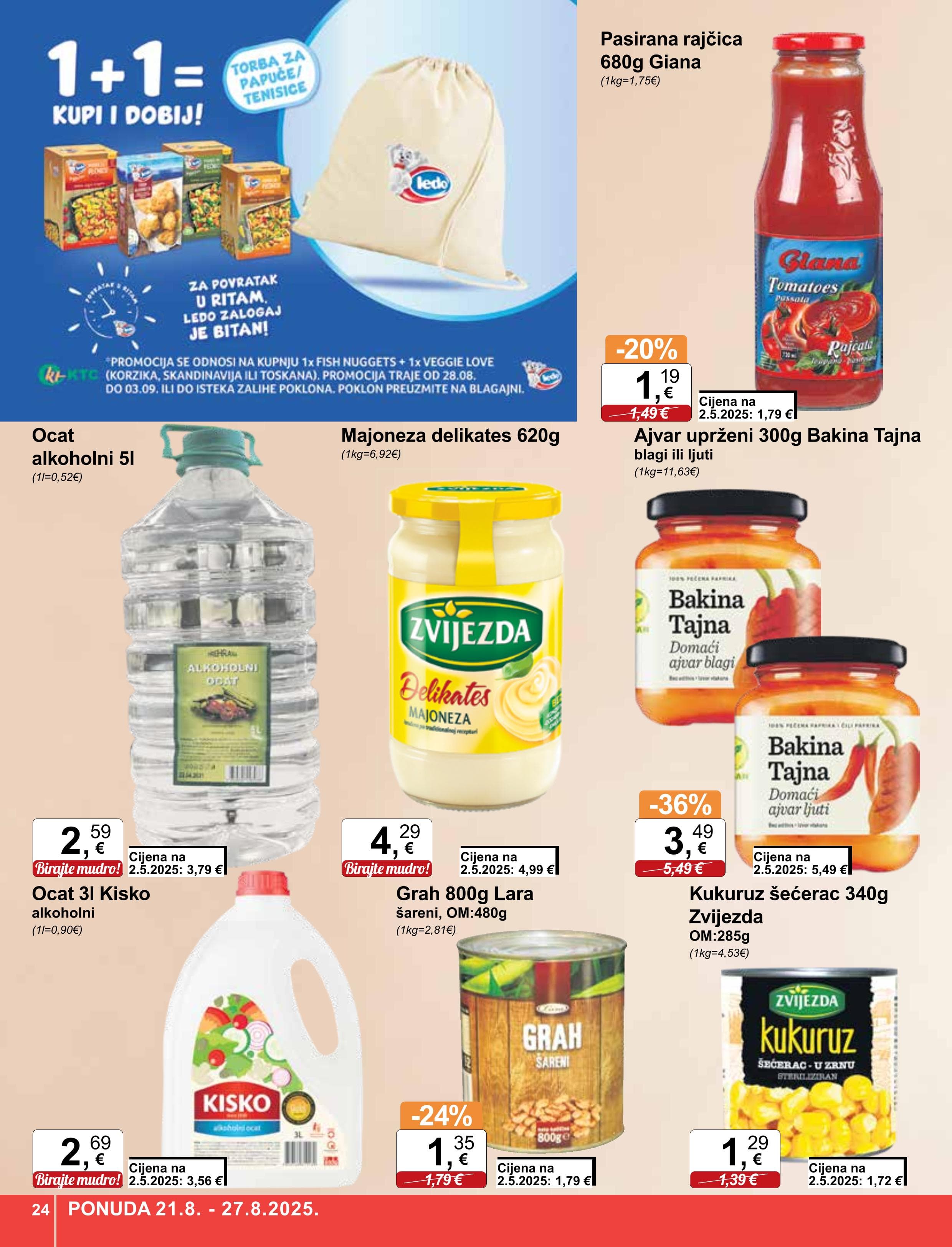 Page from catalog: Široka potrošnja