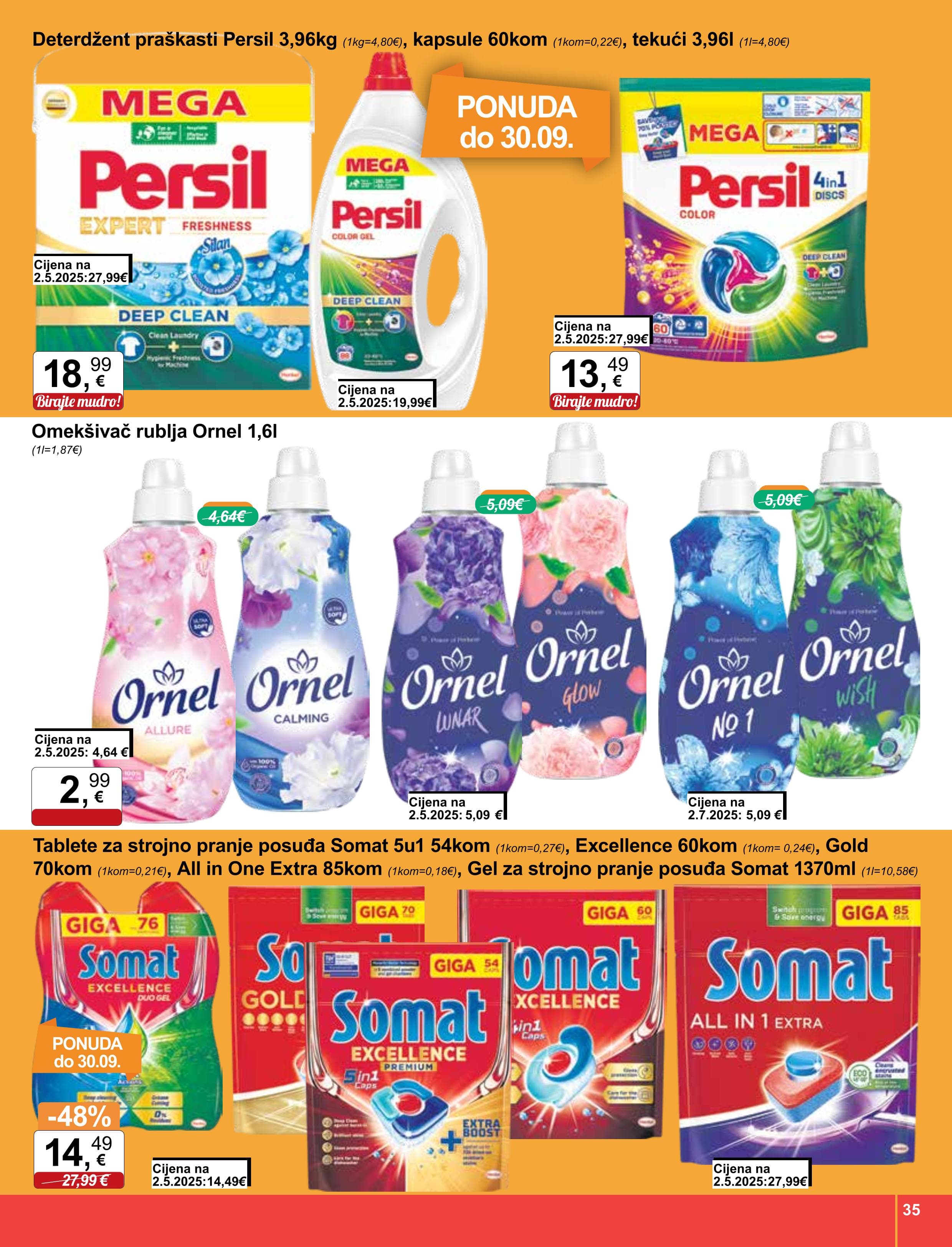 Page from catalog: Široka potrošnja