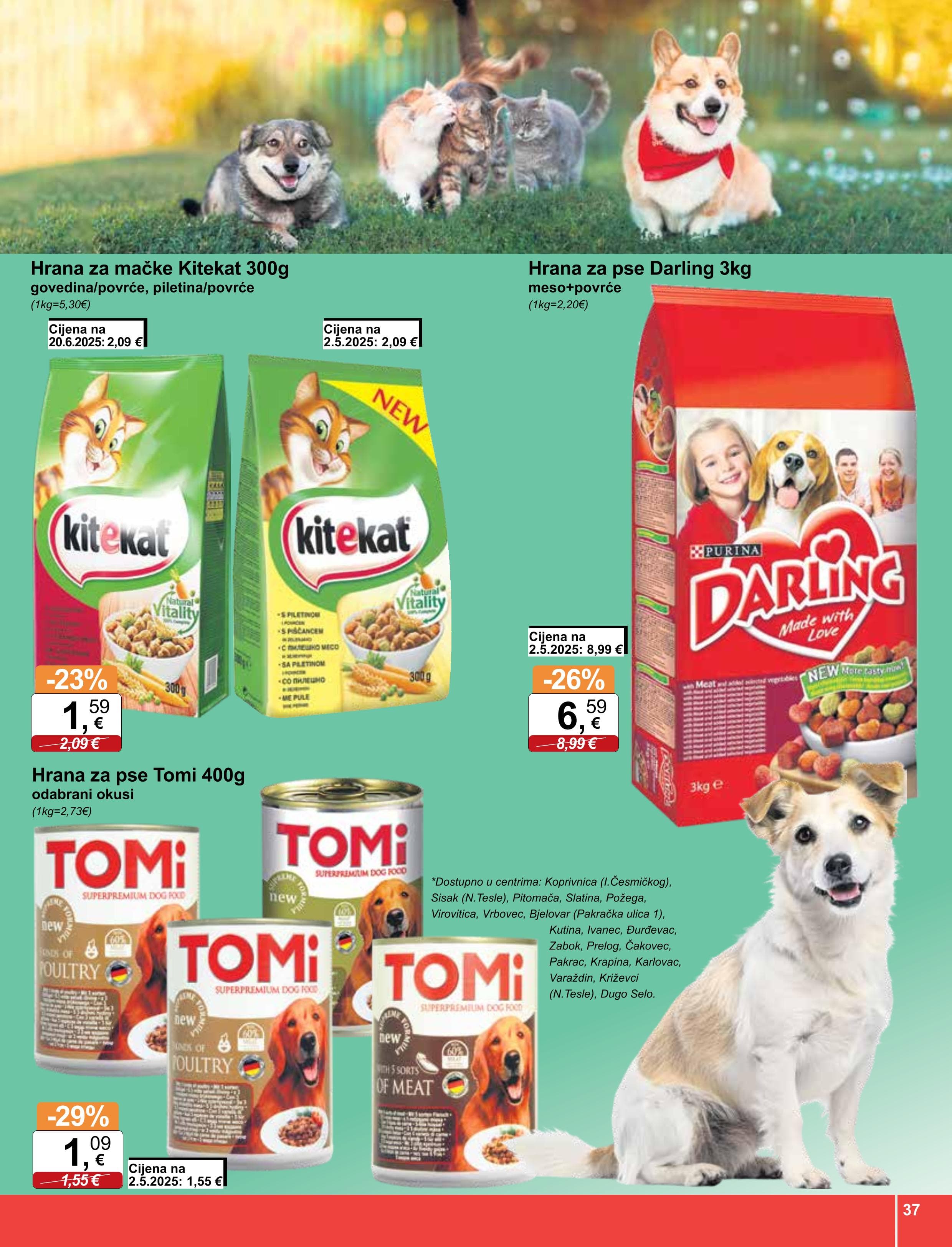 Page from catalog: Široka potrošnja