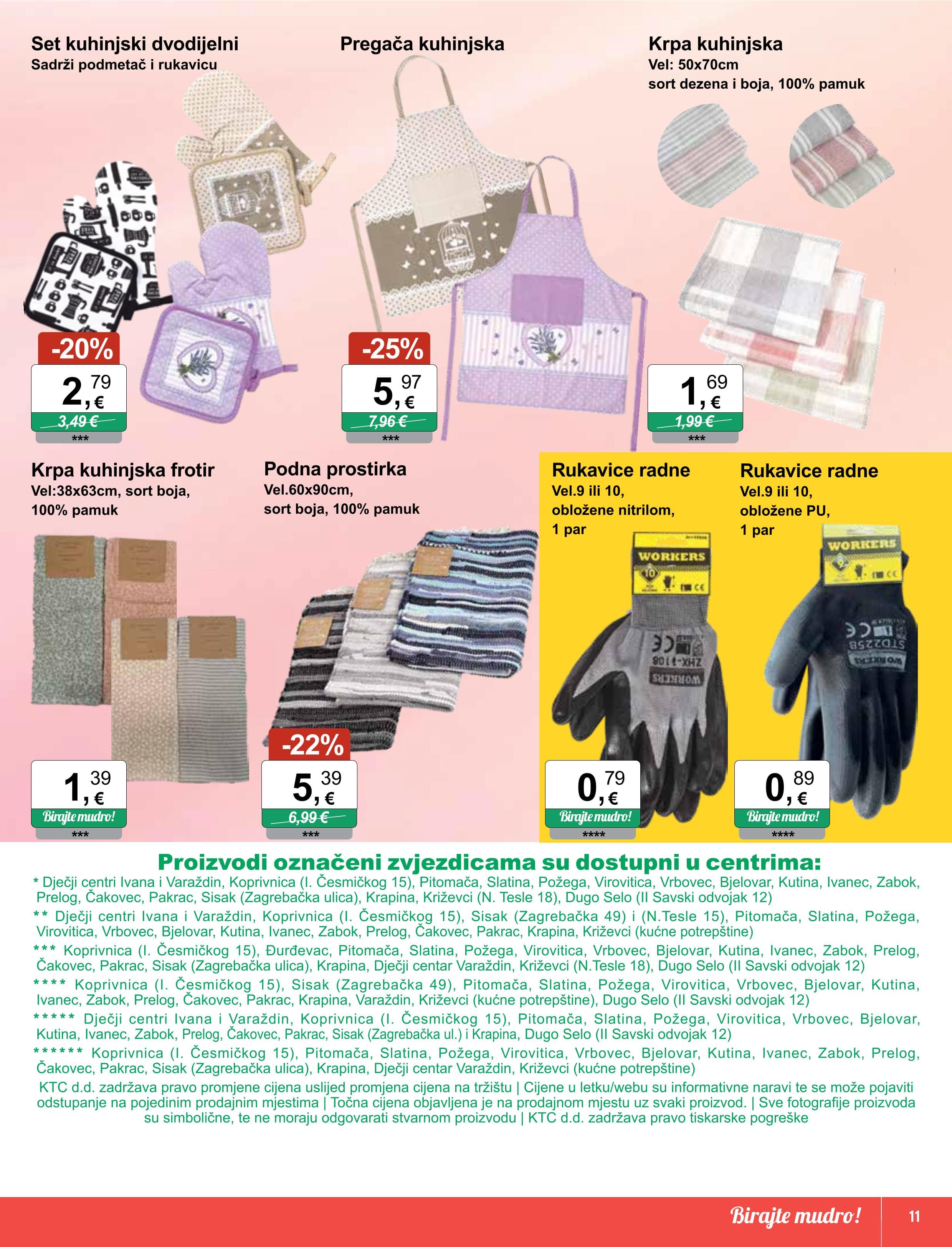 Page from catalog: Igračke i tekstil