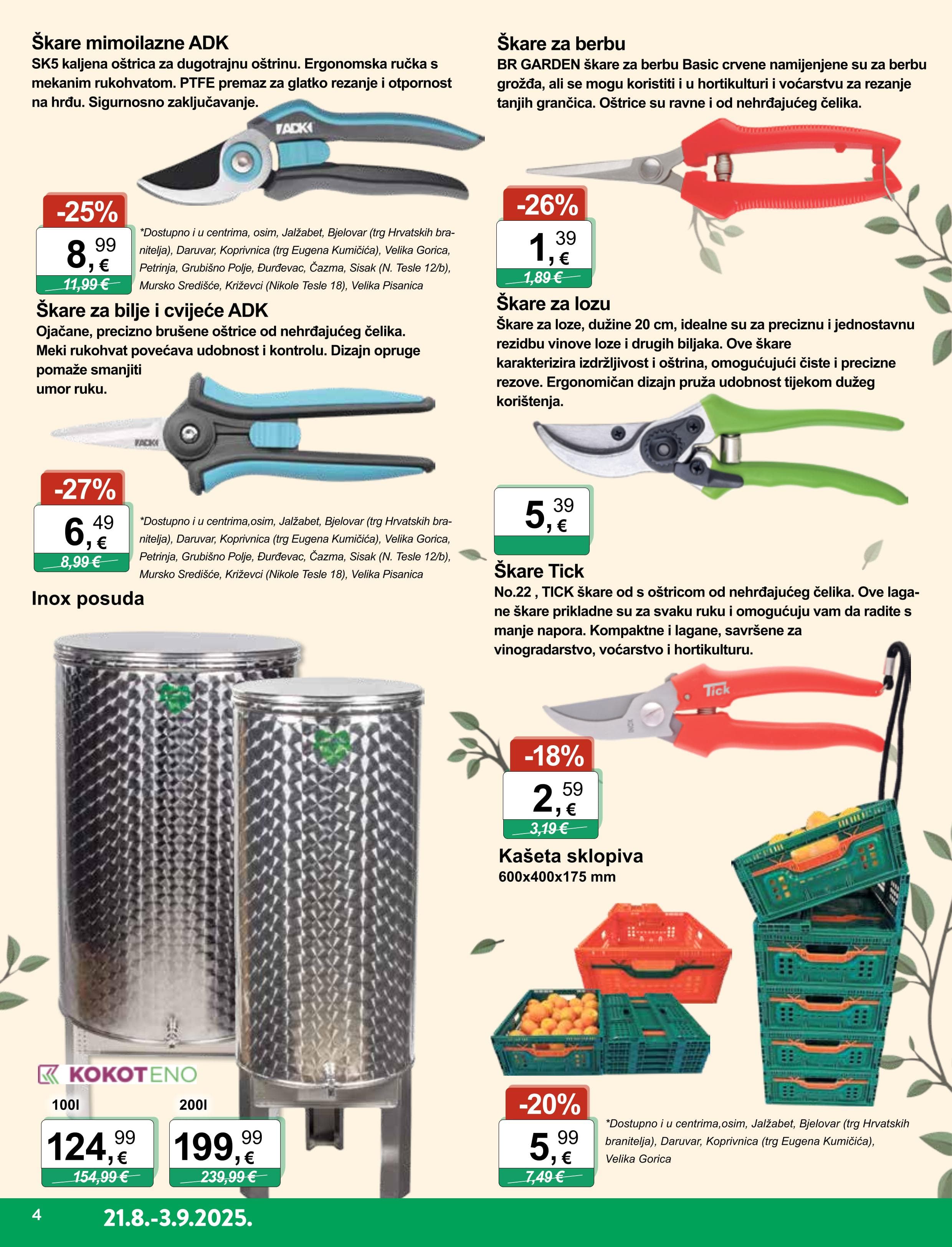 Page from catalog: Poljoljekarne