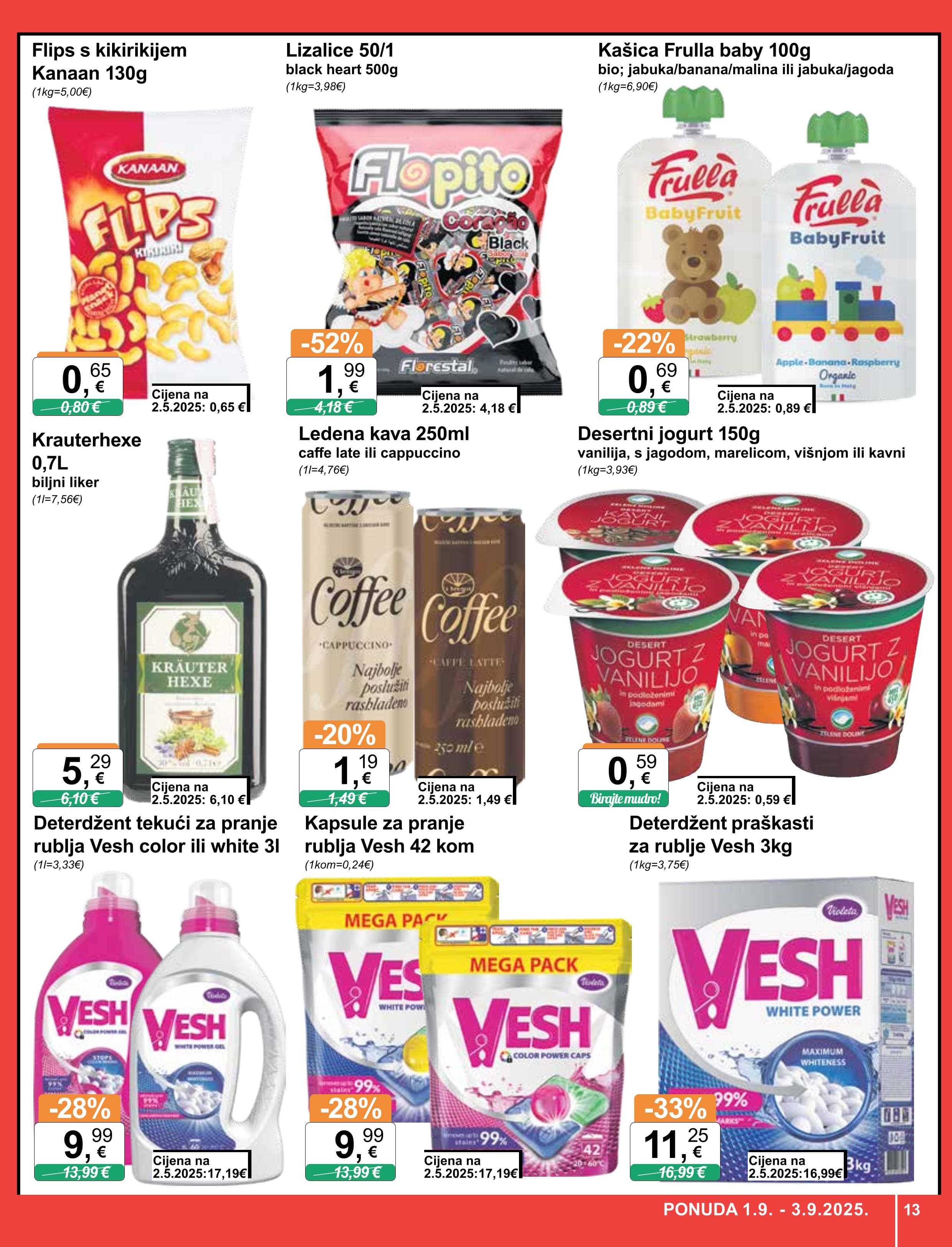 Page from catalog: Široka potrošnja