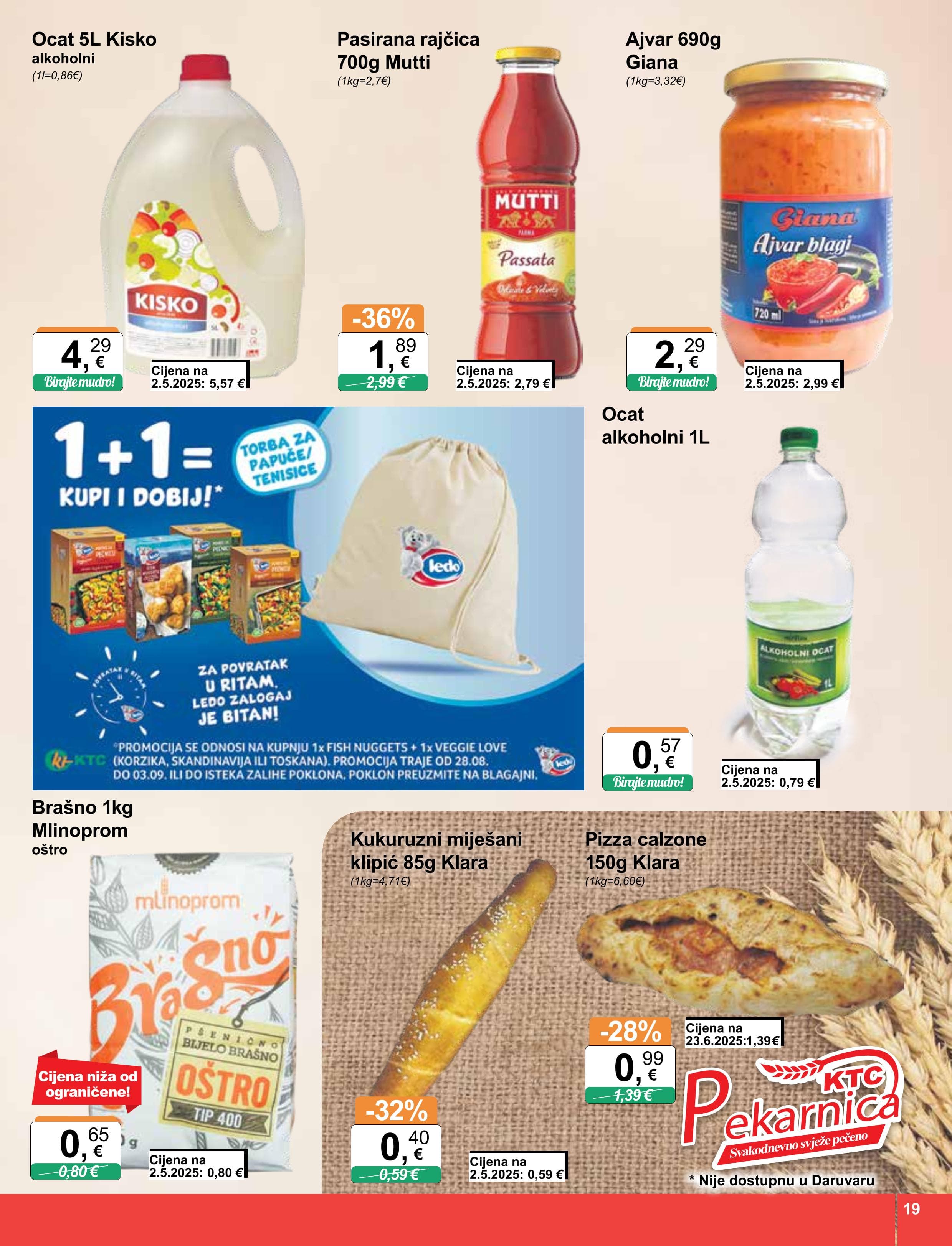 Page from catalog: Široka potrošnja