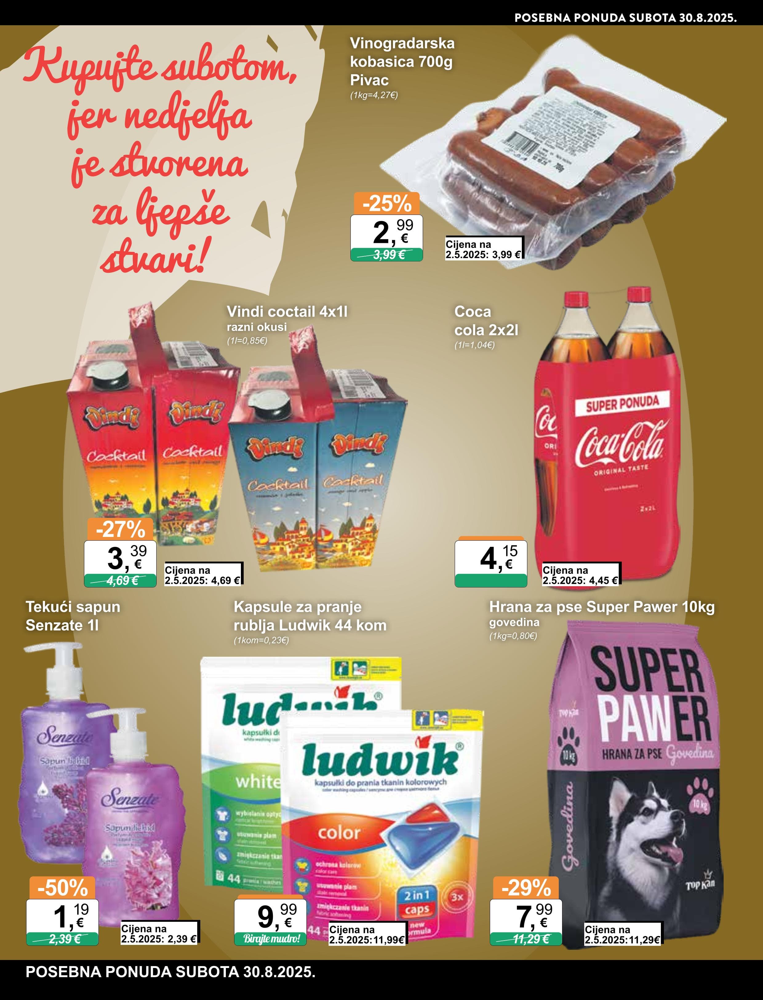 Page from catalog: Široka potrošnja