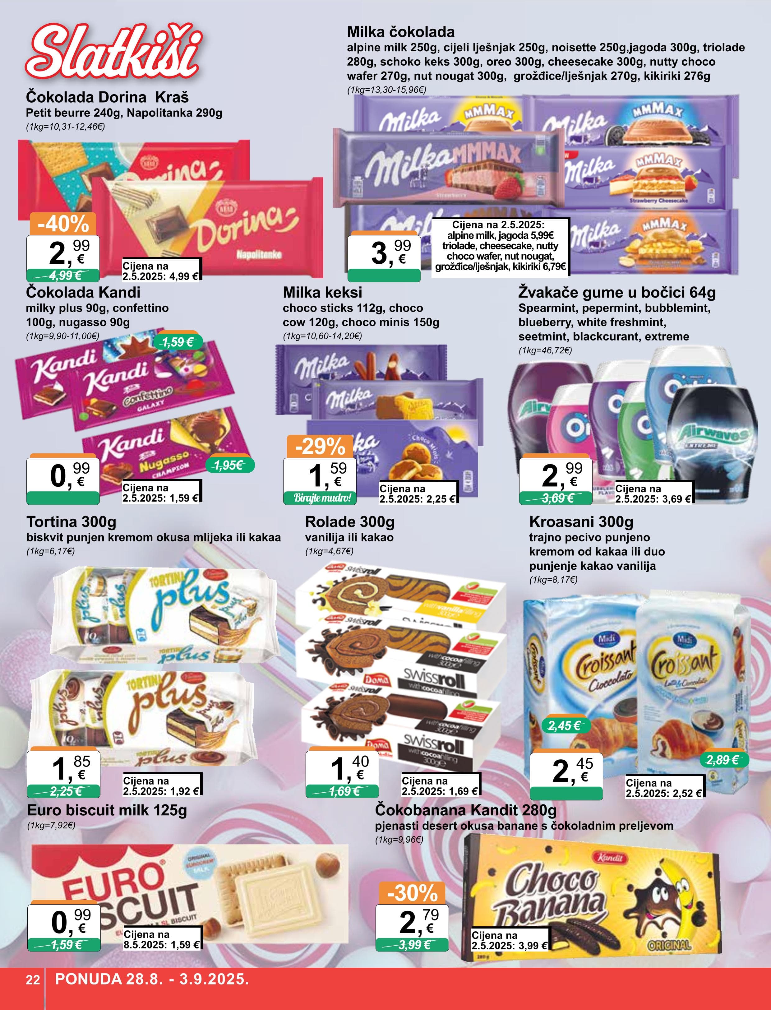 Page from catalog: Široka potrošnja