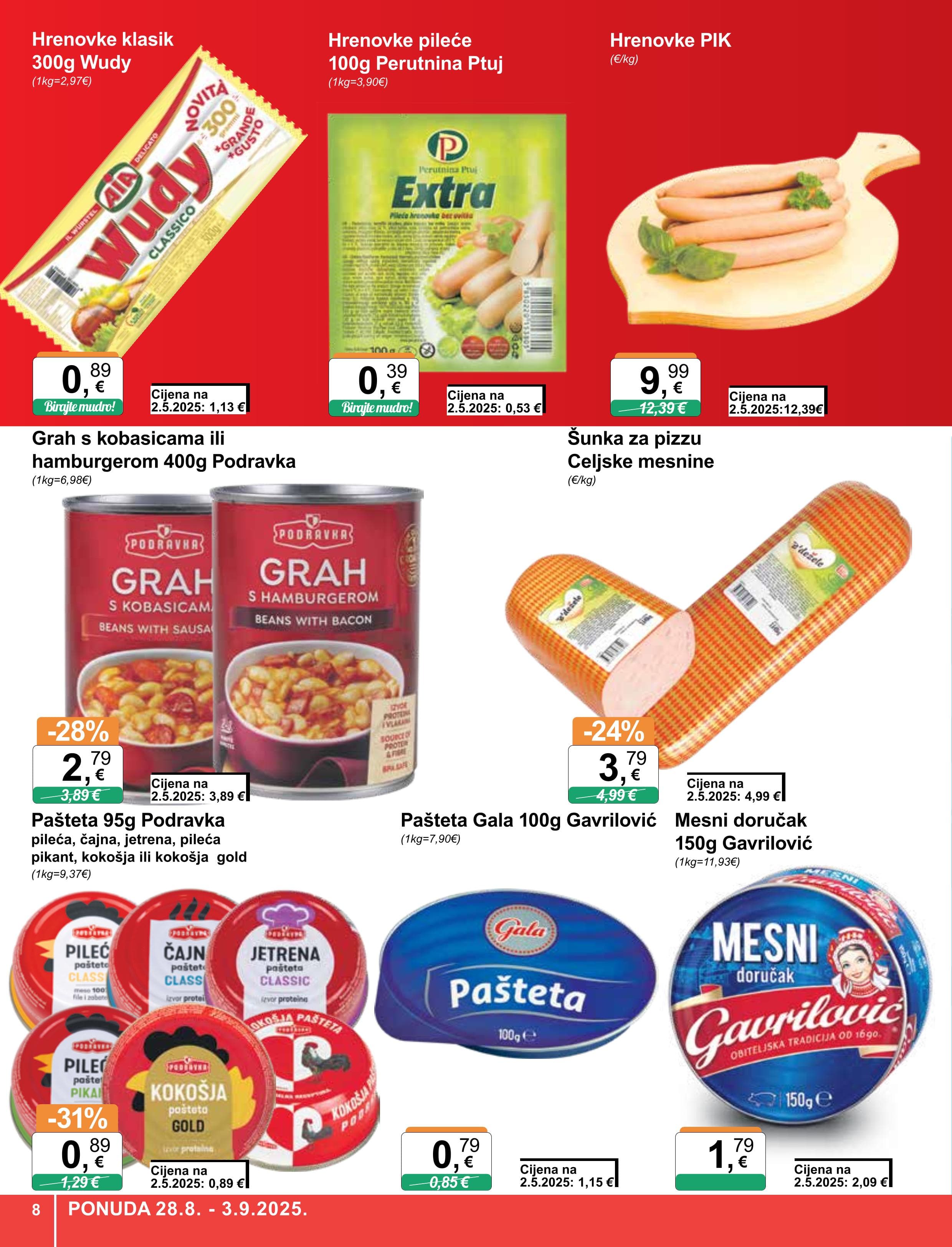 Page from catalog: Široka potrošnja