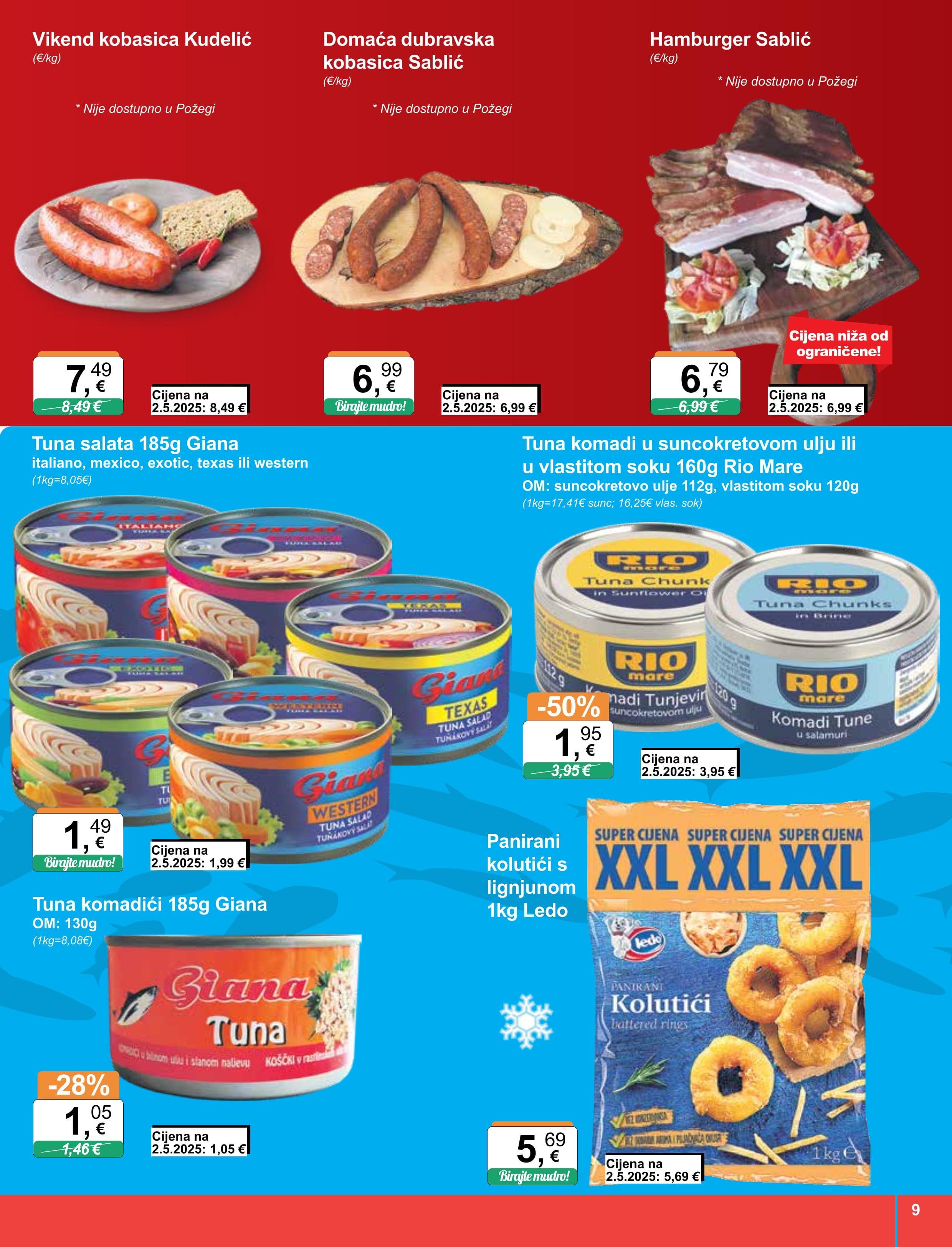 Page from catalog: Široka potrošnja