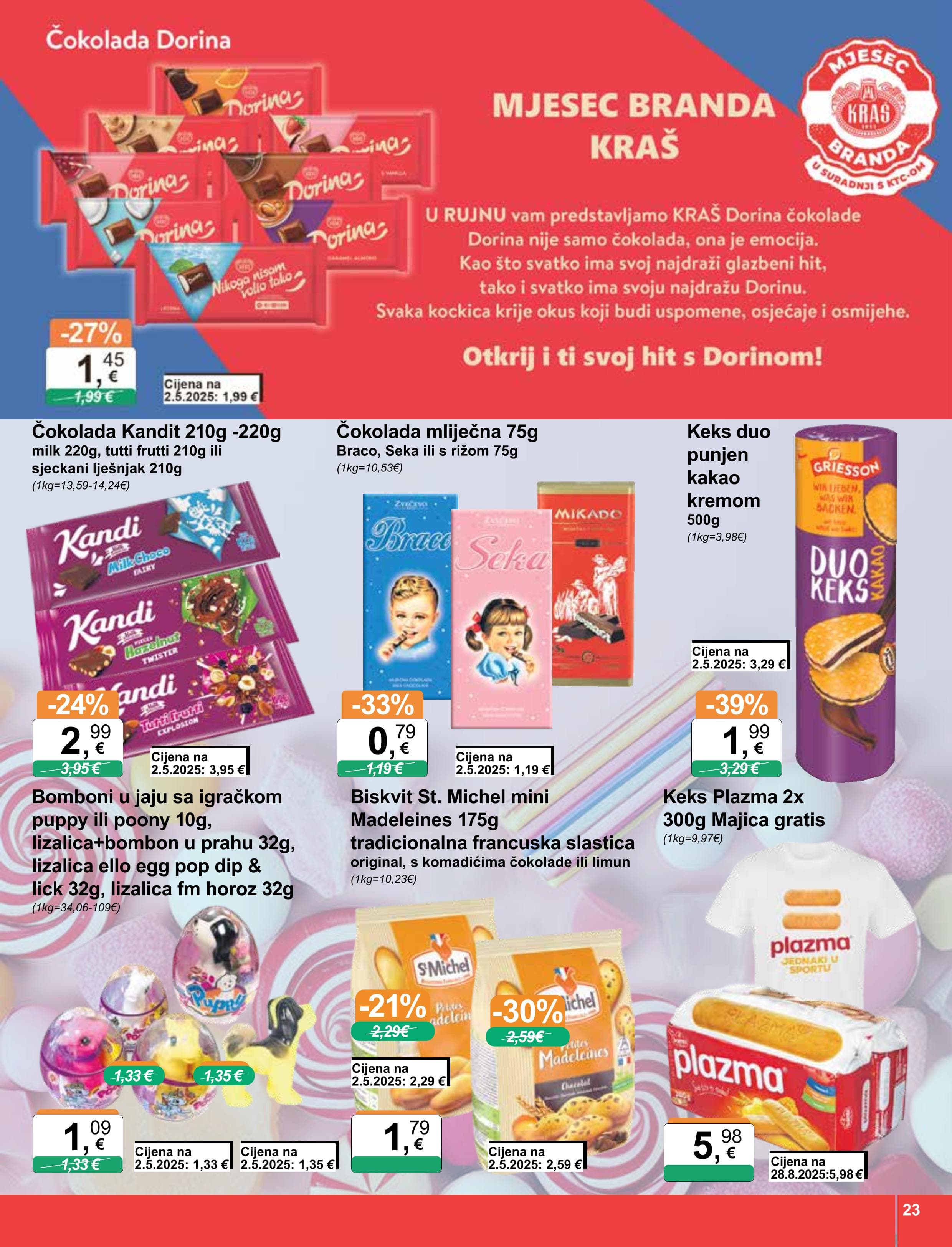 Page from catalog: Široka potrošnja