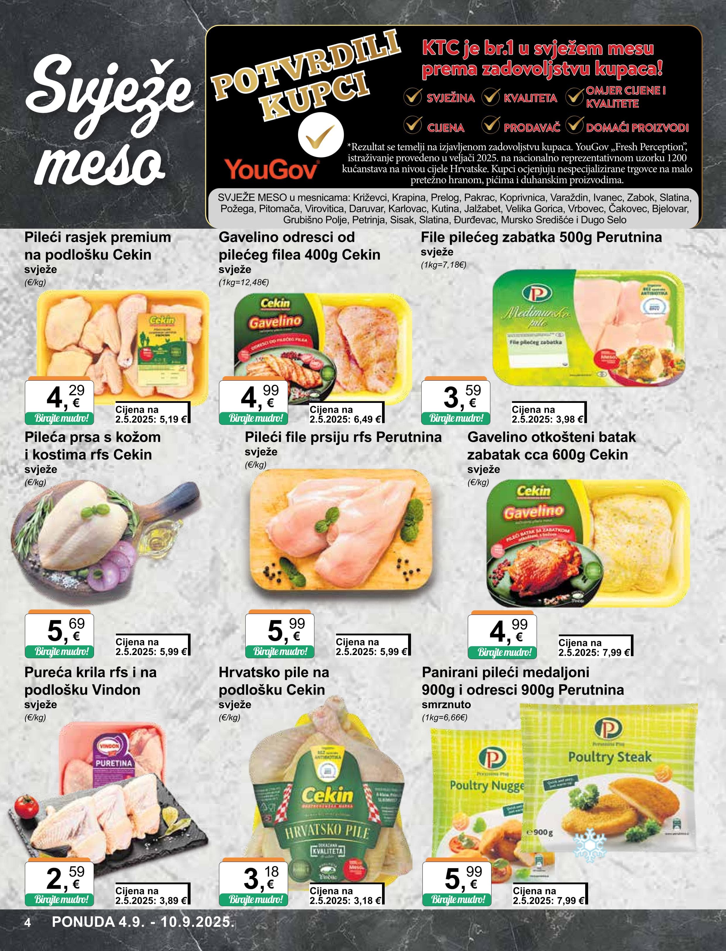 Page from catalog: Široka potrošnja