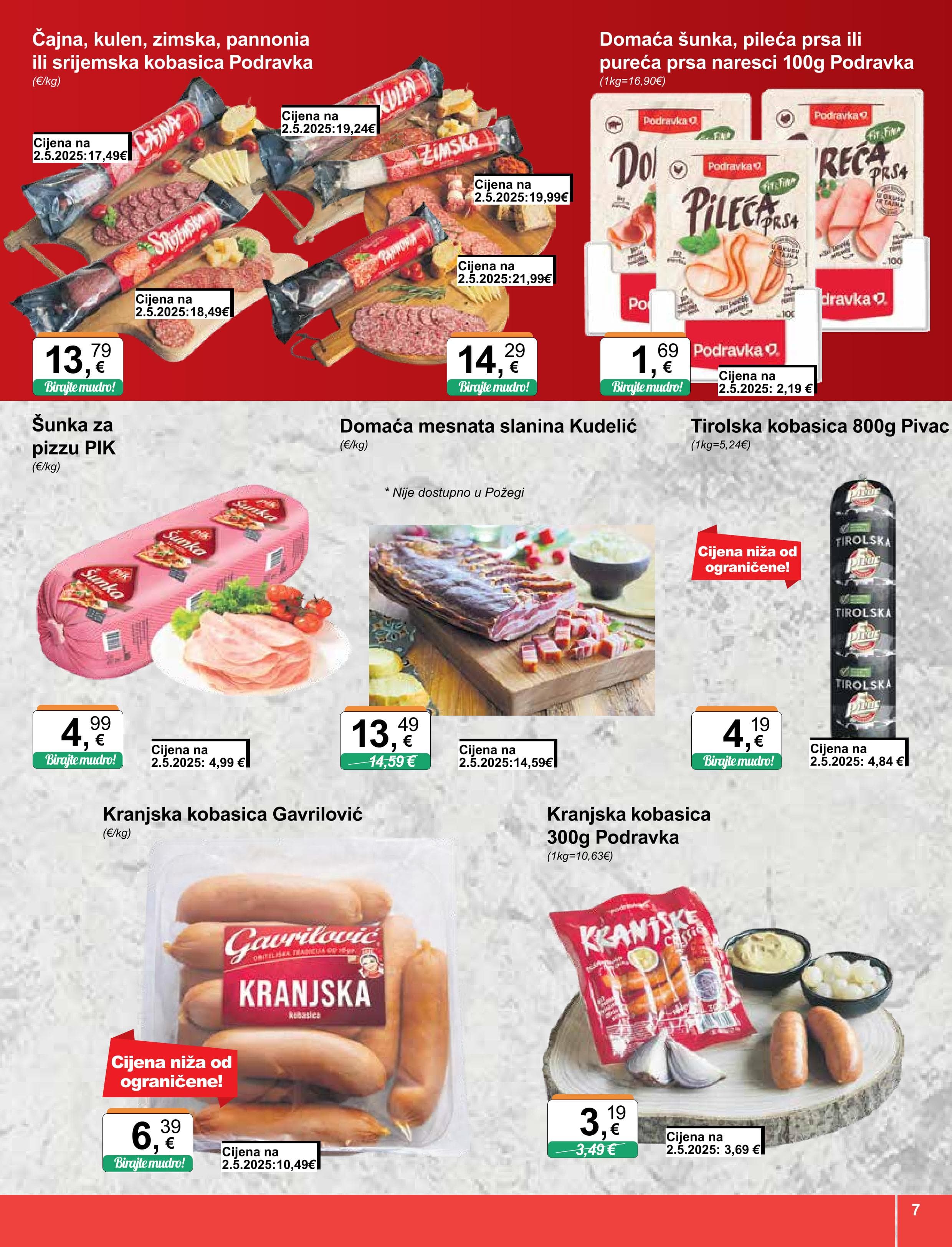 Page from catalog: Široka potrošnja