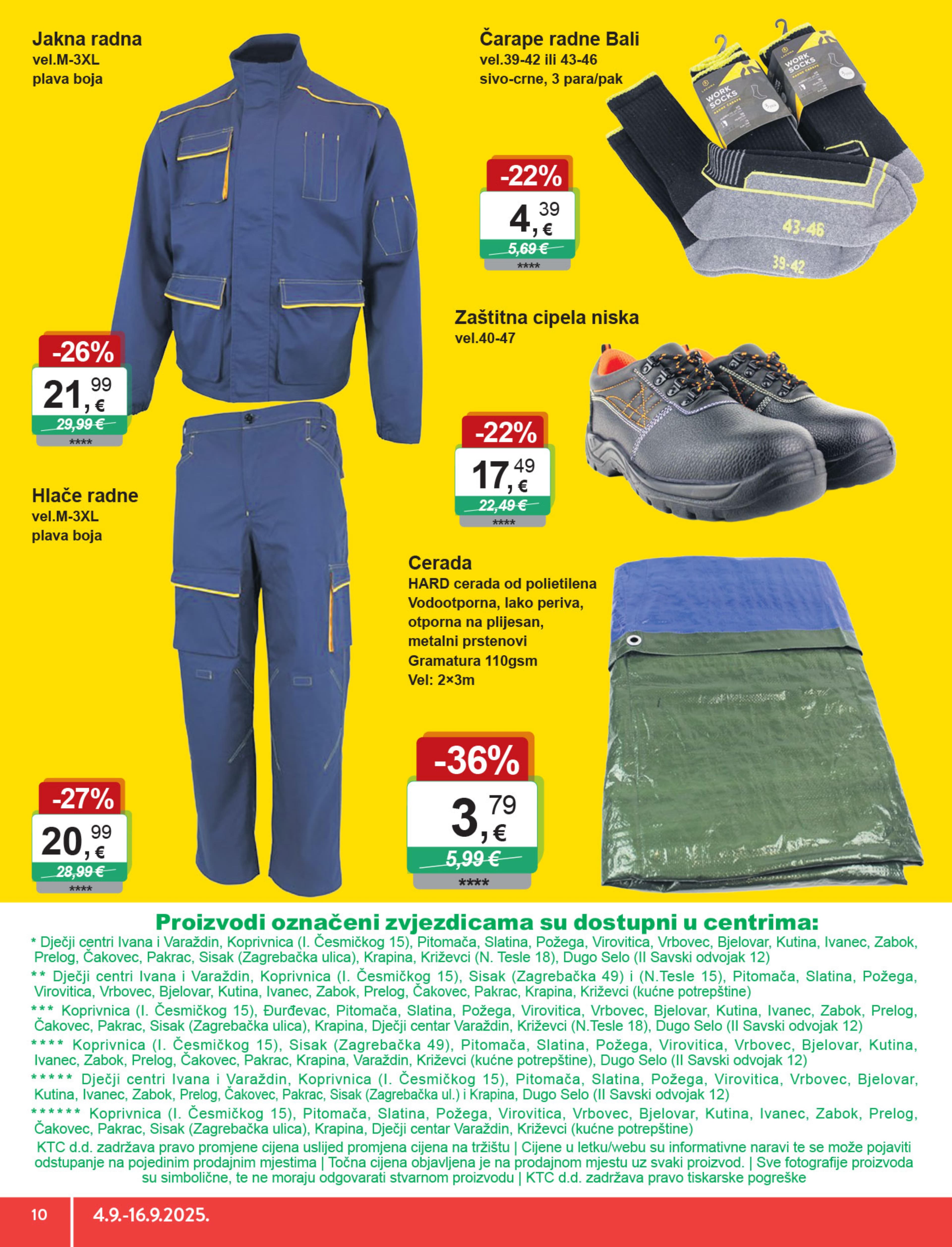 Page from catalog: Igračke i tekstil