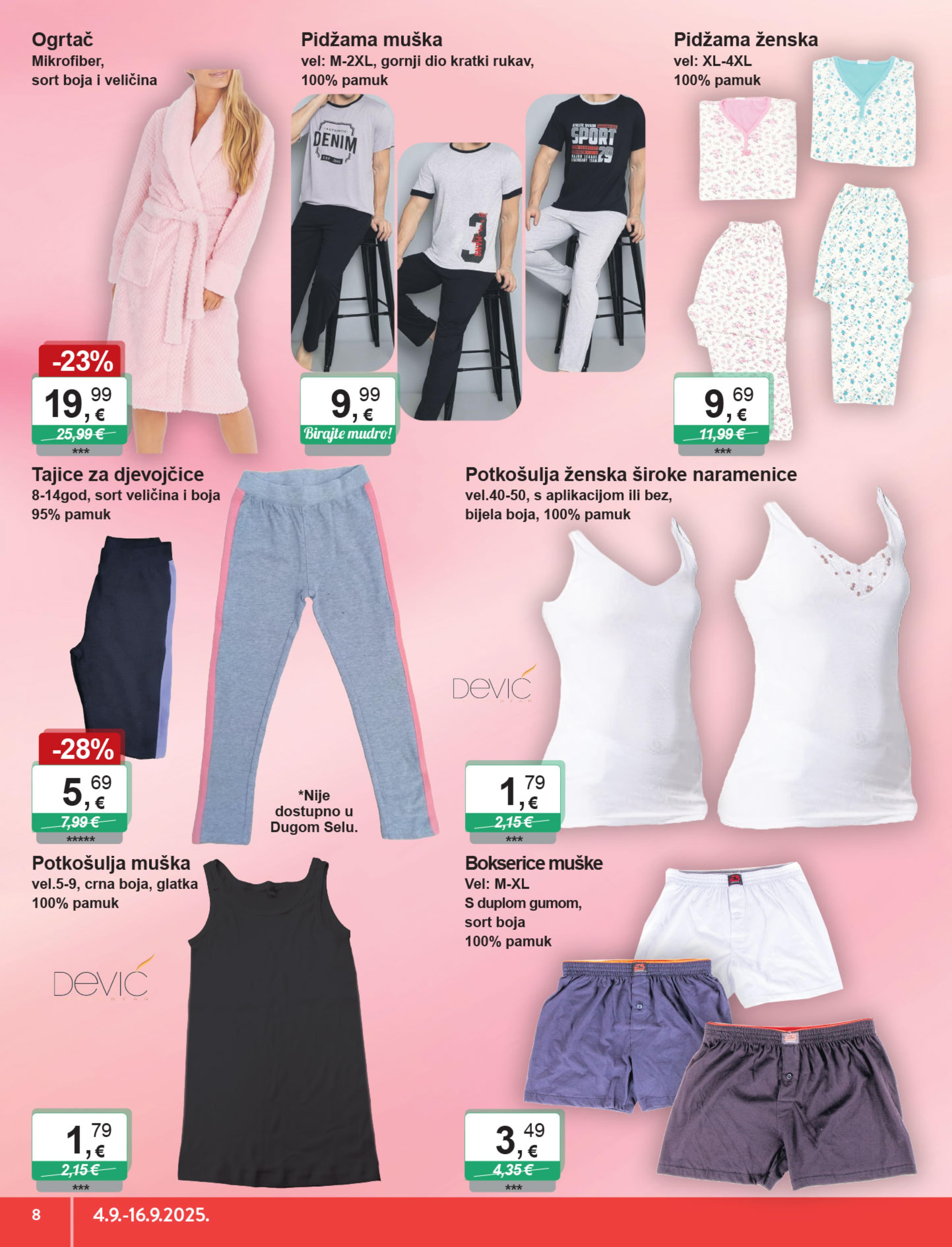 Page from catalog: Igračke i tekstil