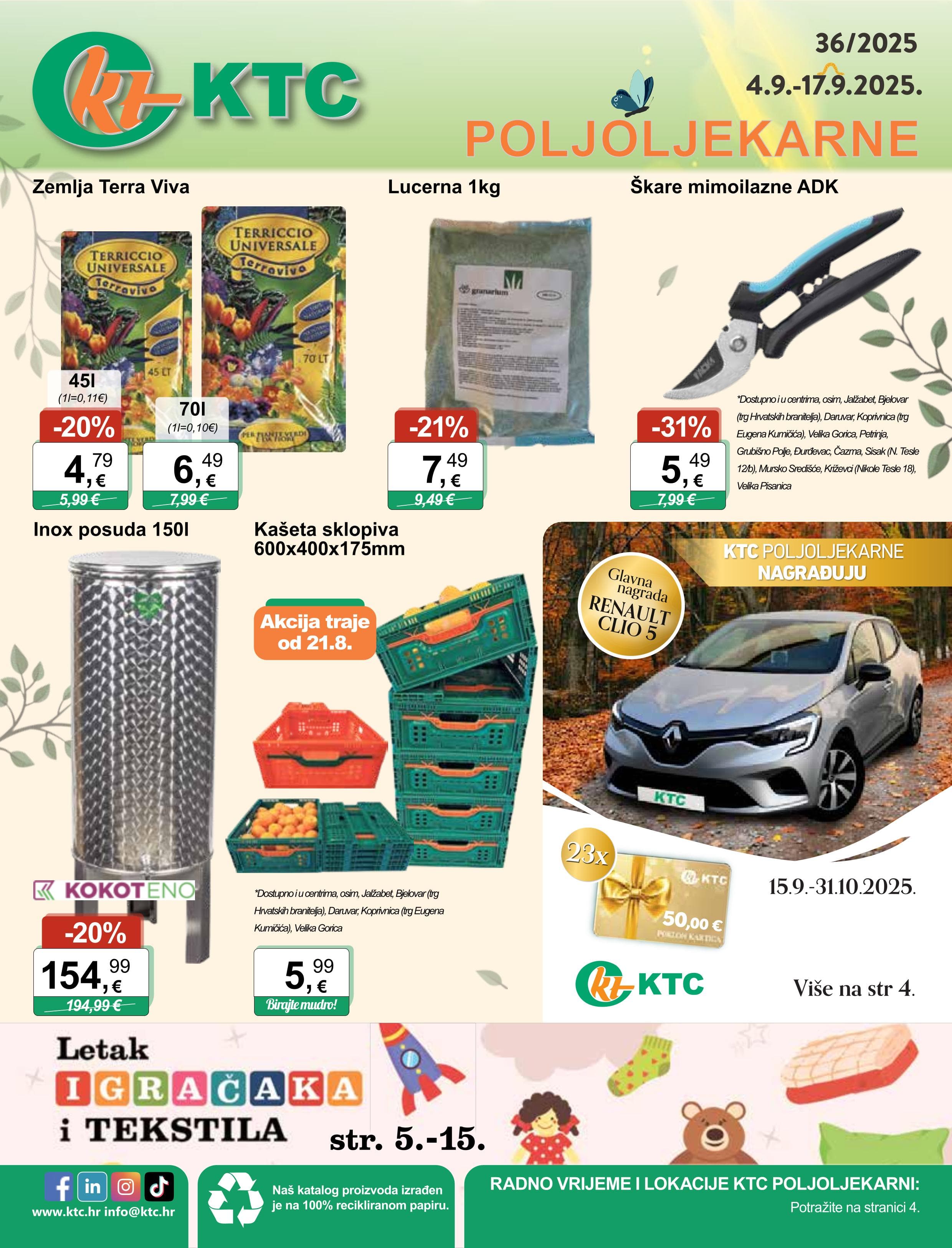 Page from catalog: Poljoljekarne