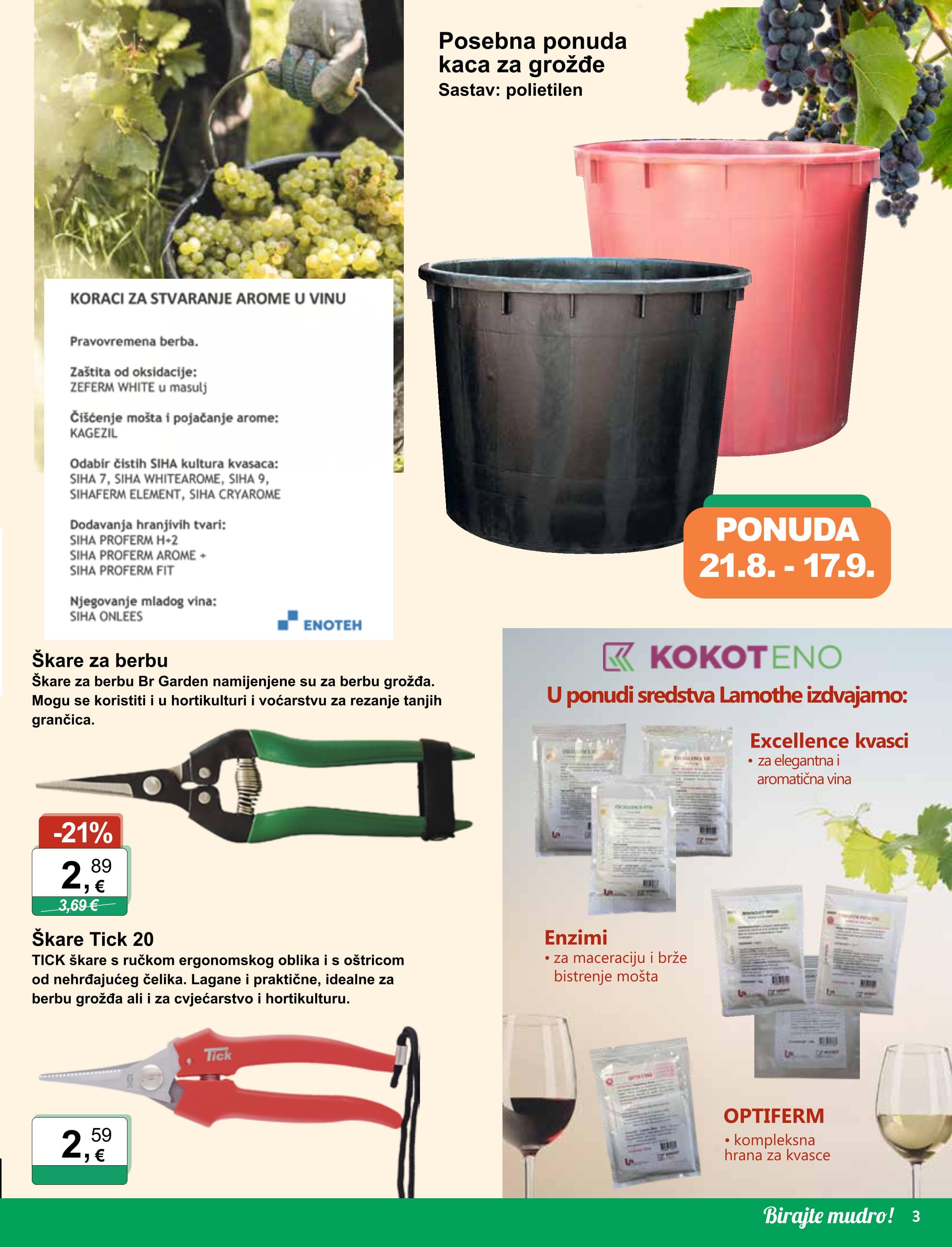 Page from catalog: Poljoljekarne