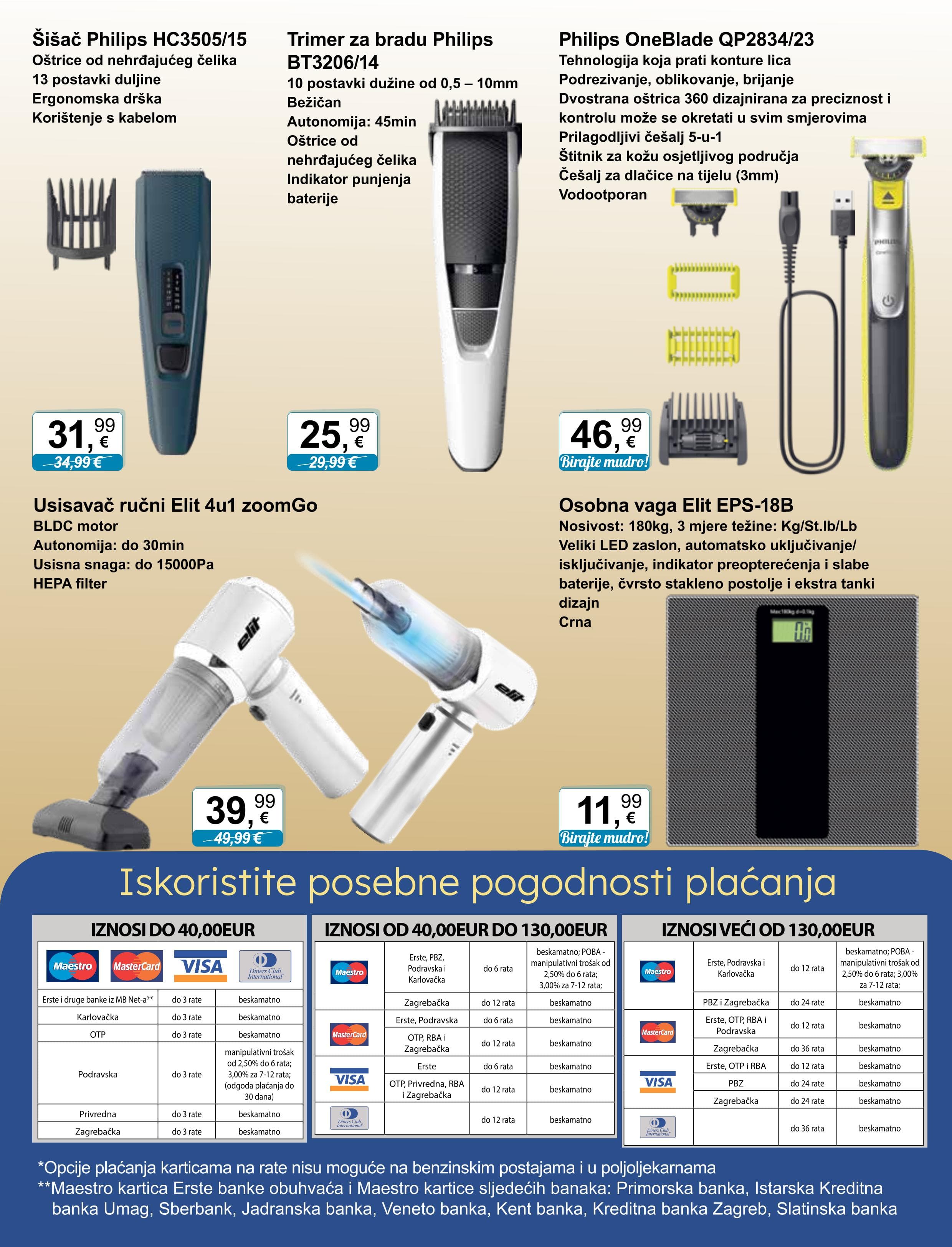 Page from catalog: Tehnika i posuđe