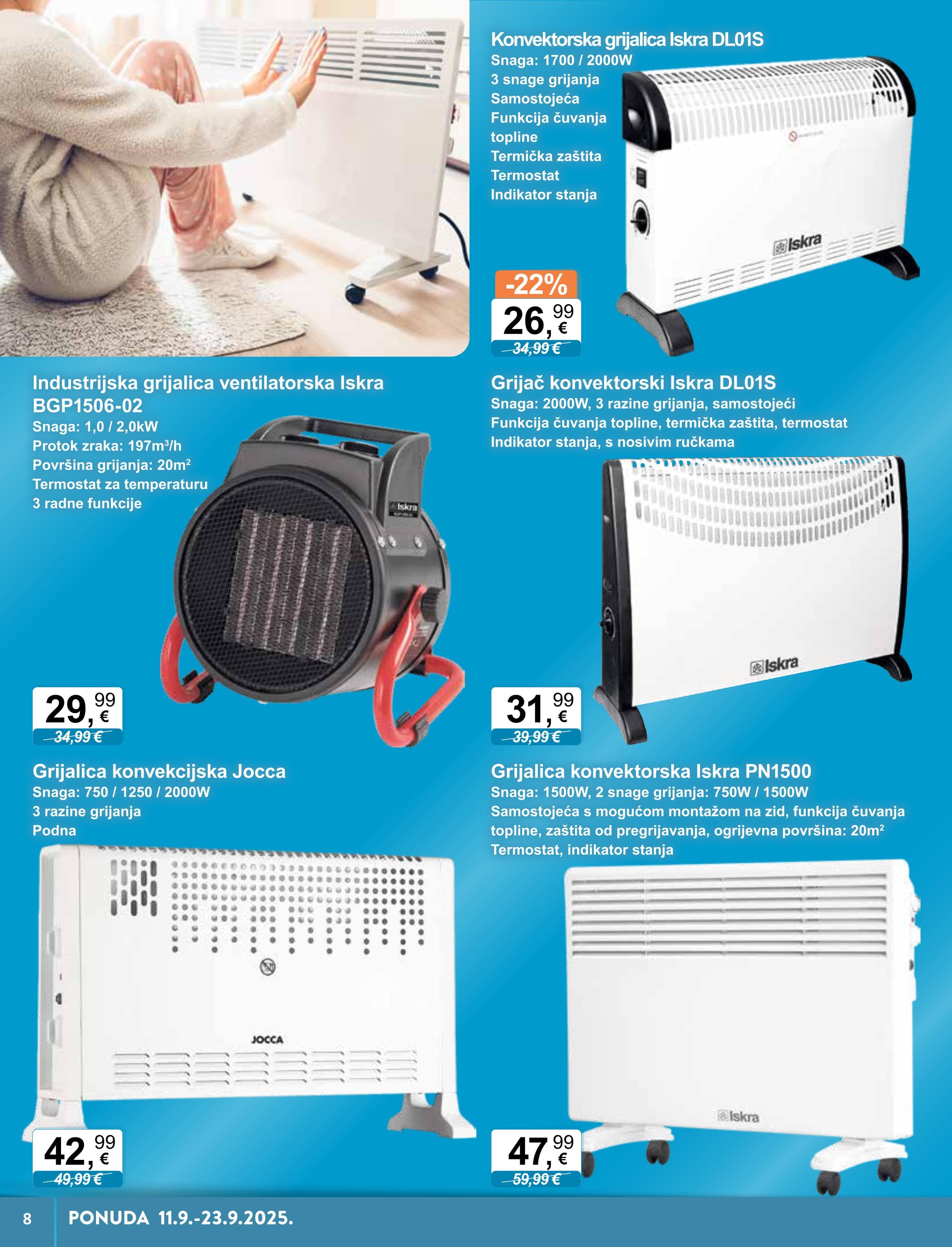 Page from catalog: Tehnika i posuđe
