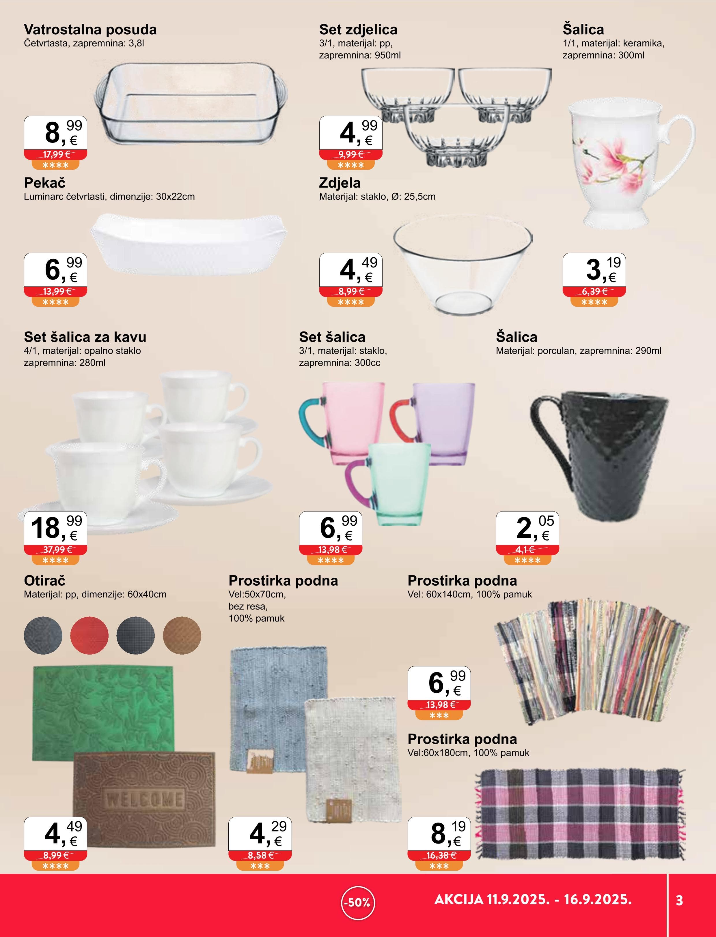 Page from catalog: Sve u pola cijene