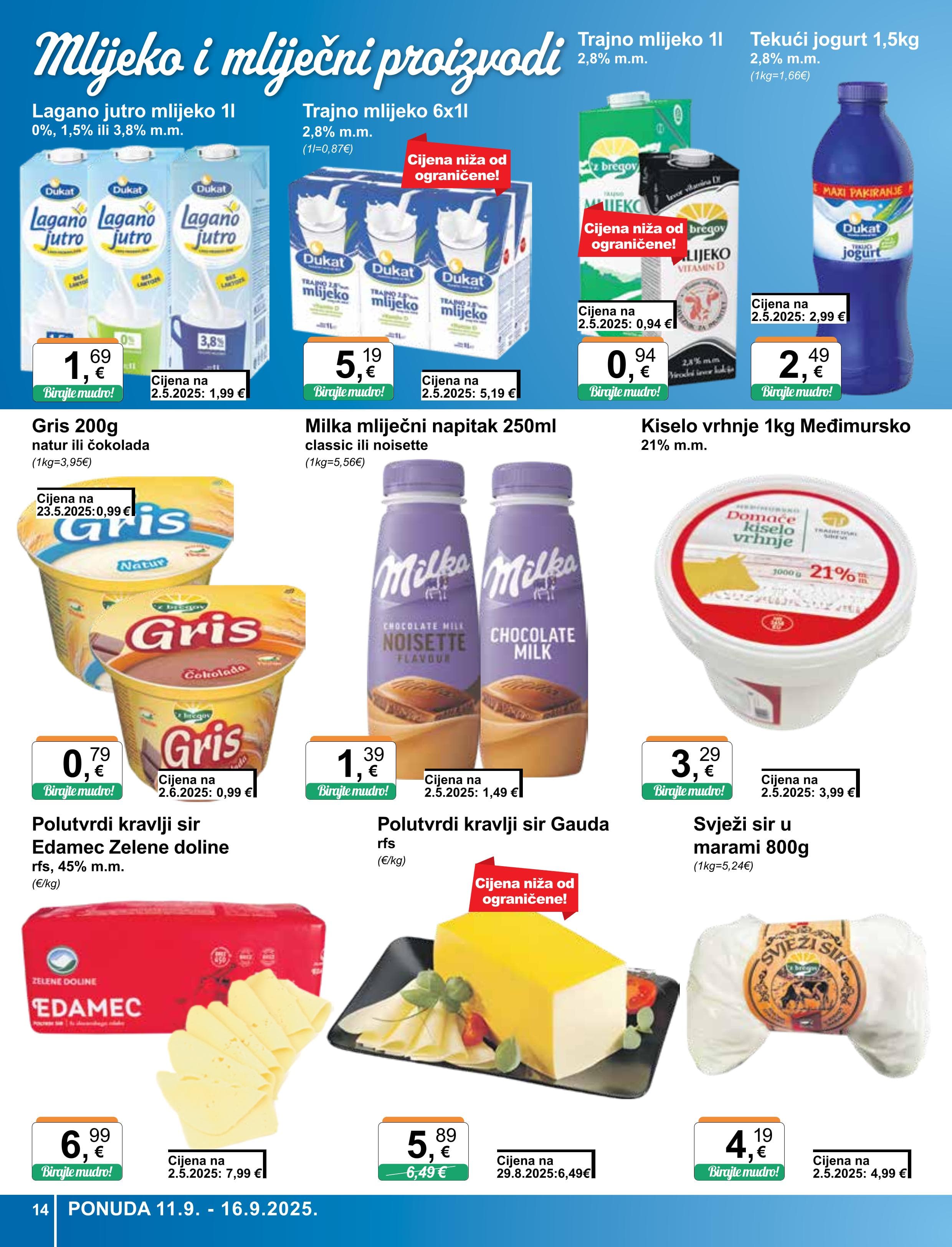Page from catalog: Široka potrošnja
