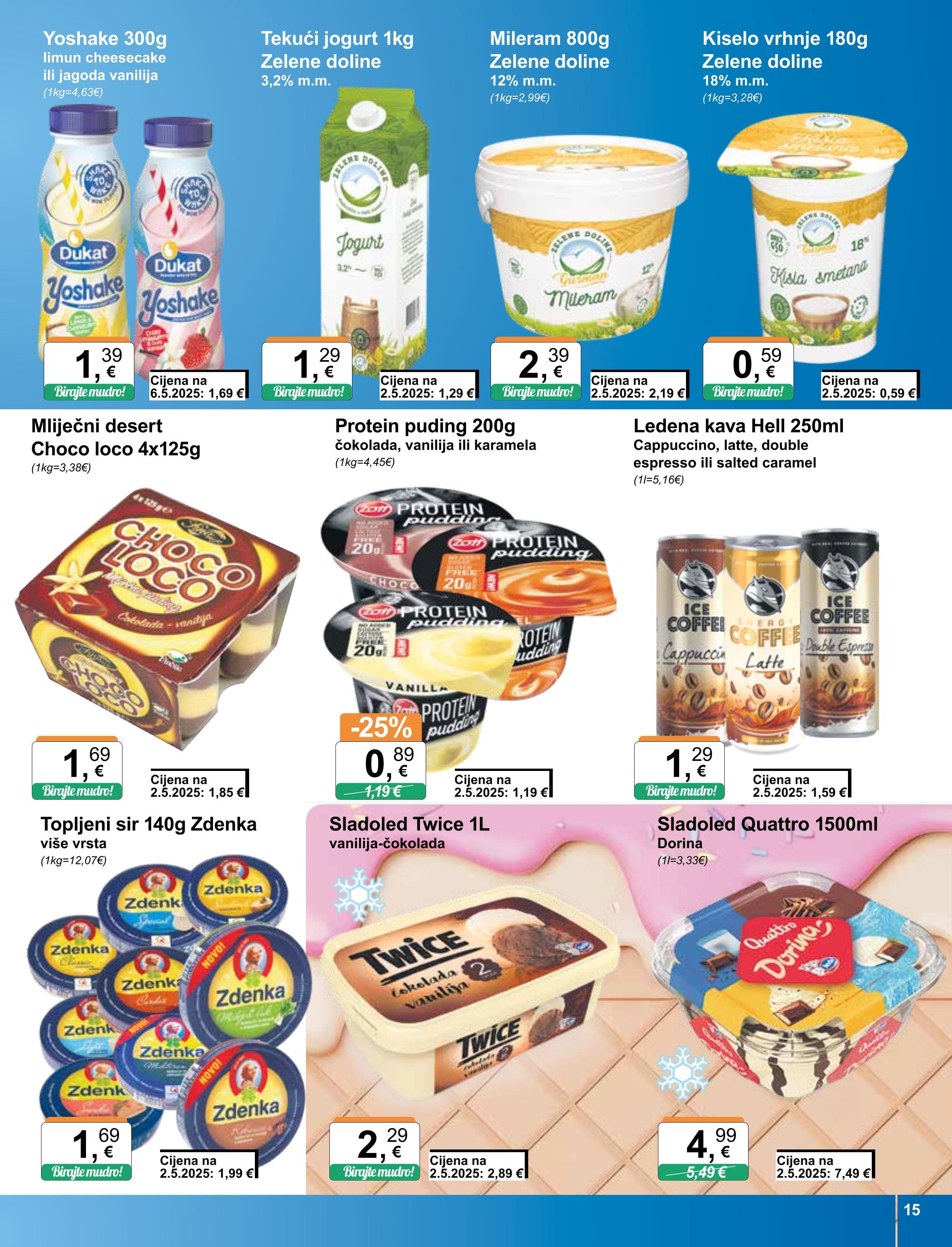 Page from catalog: Široka potrošnja