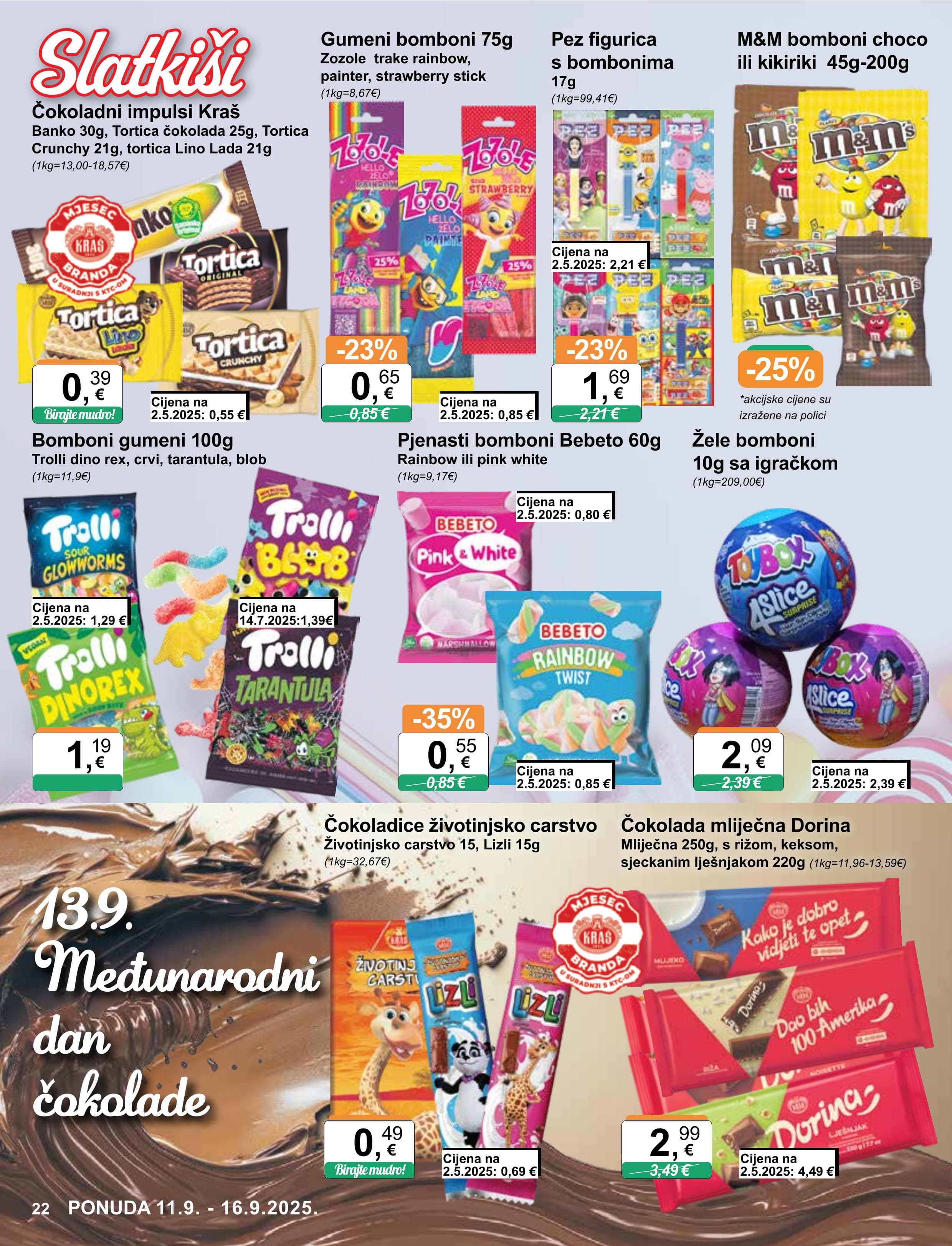 Page from catalog: Široka potrošnja