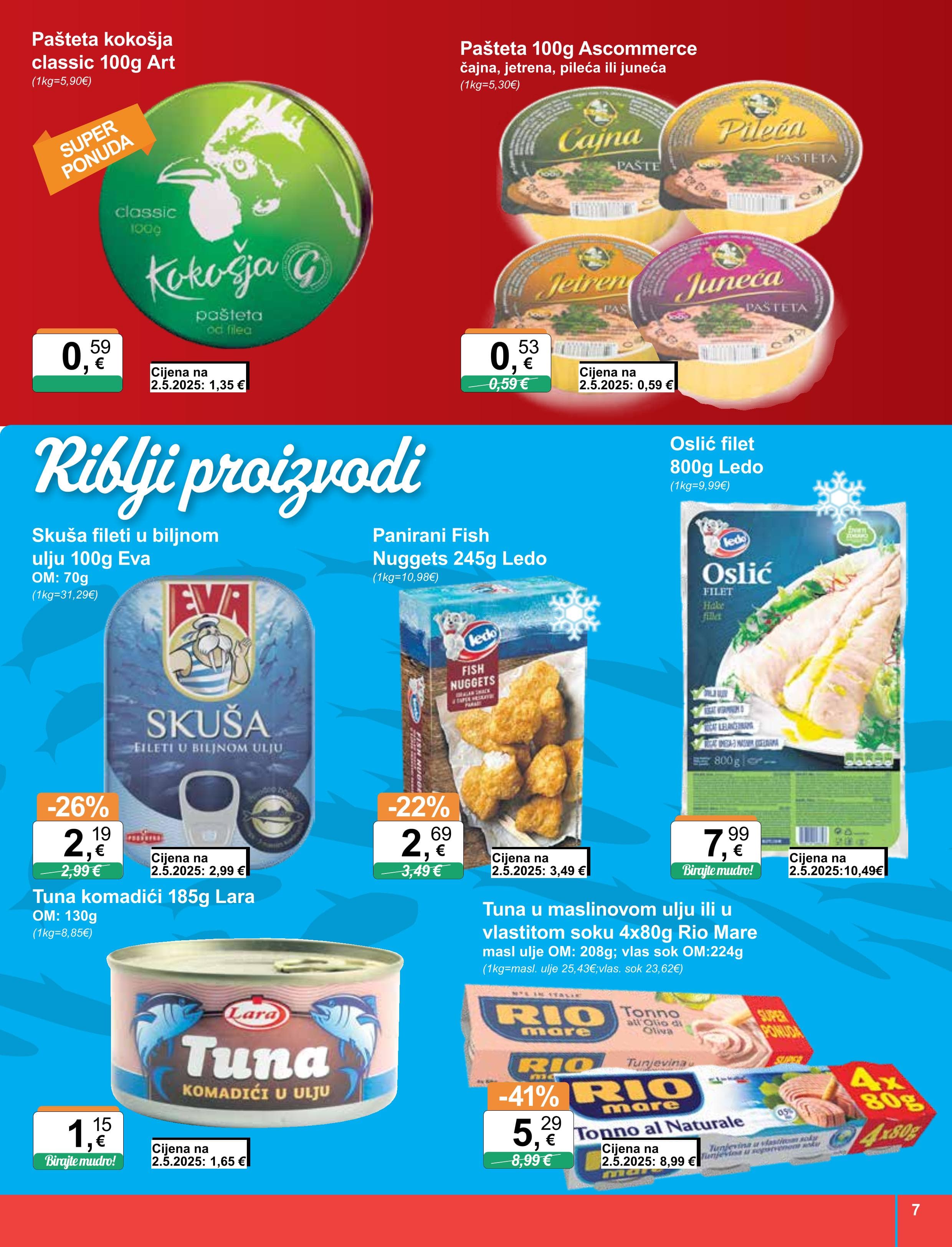Page from catalog: Široka potrošnja