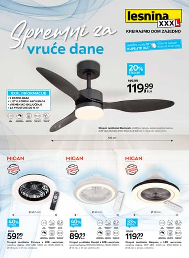 Stropni ventilator