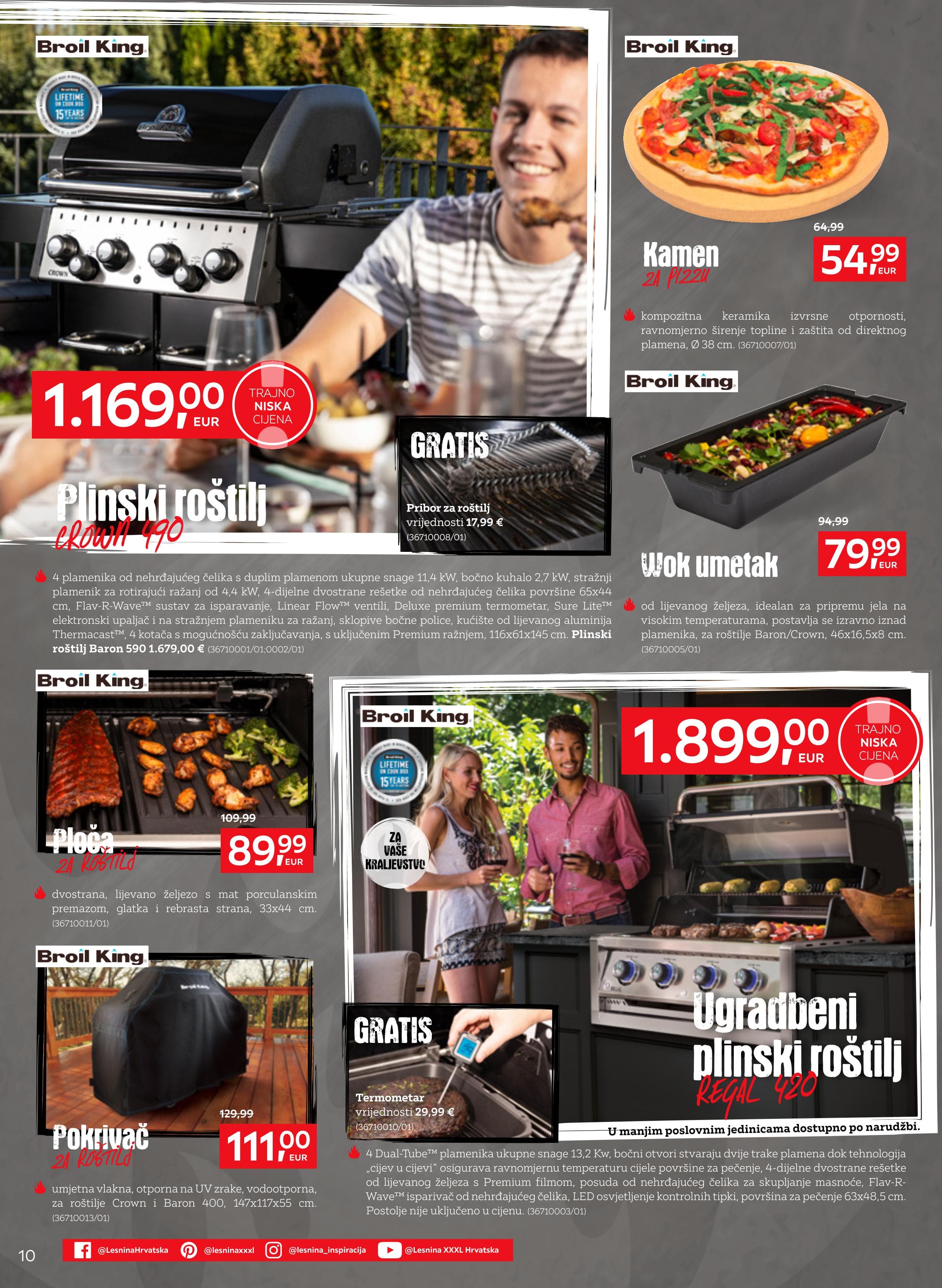 Page from catalog: Ljetne roštiljade