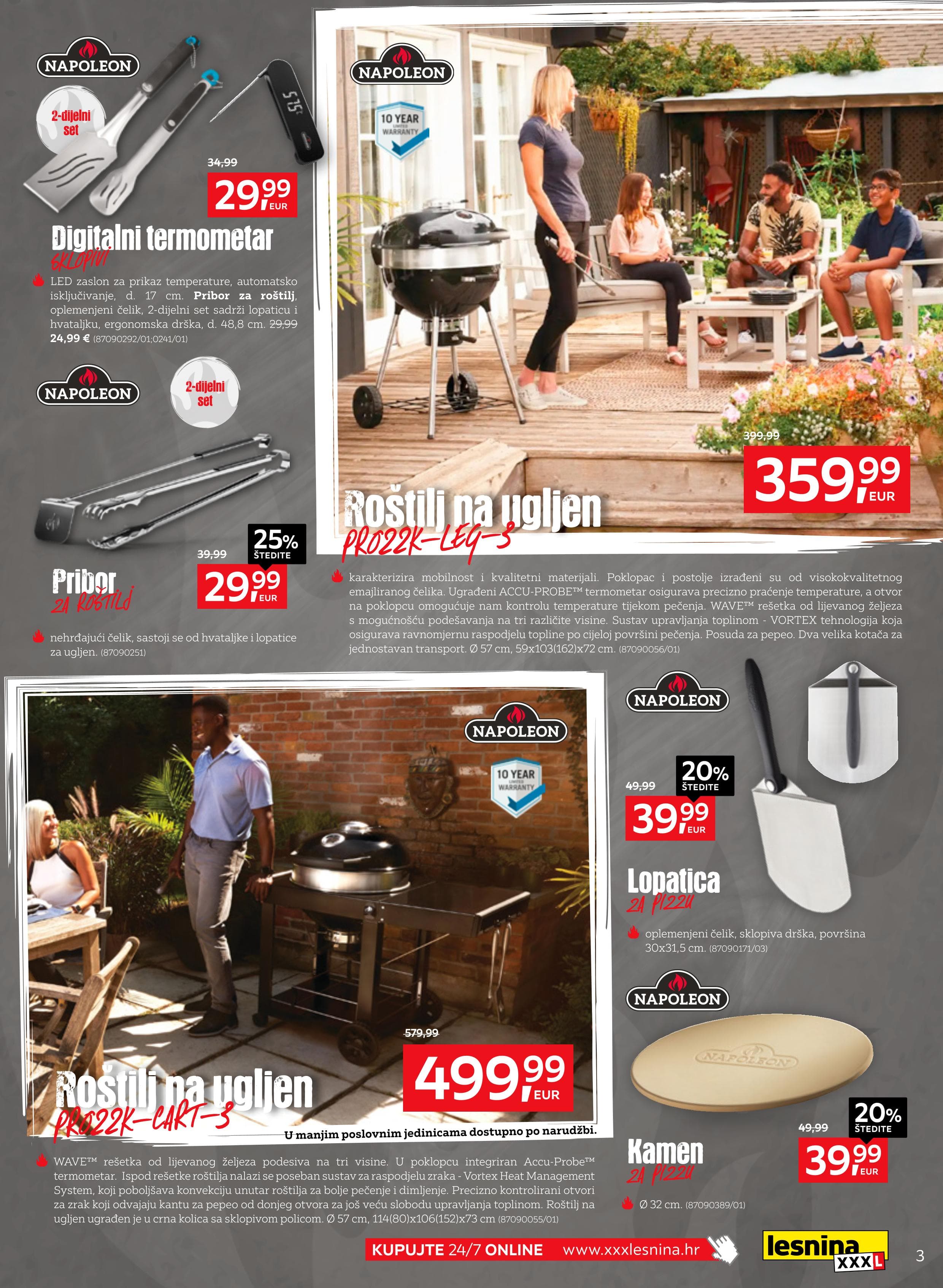 Page from catalog: Ljetne roštiljade
