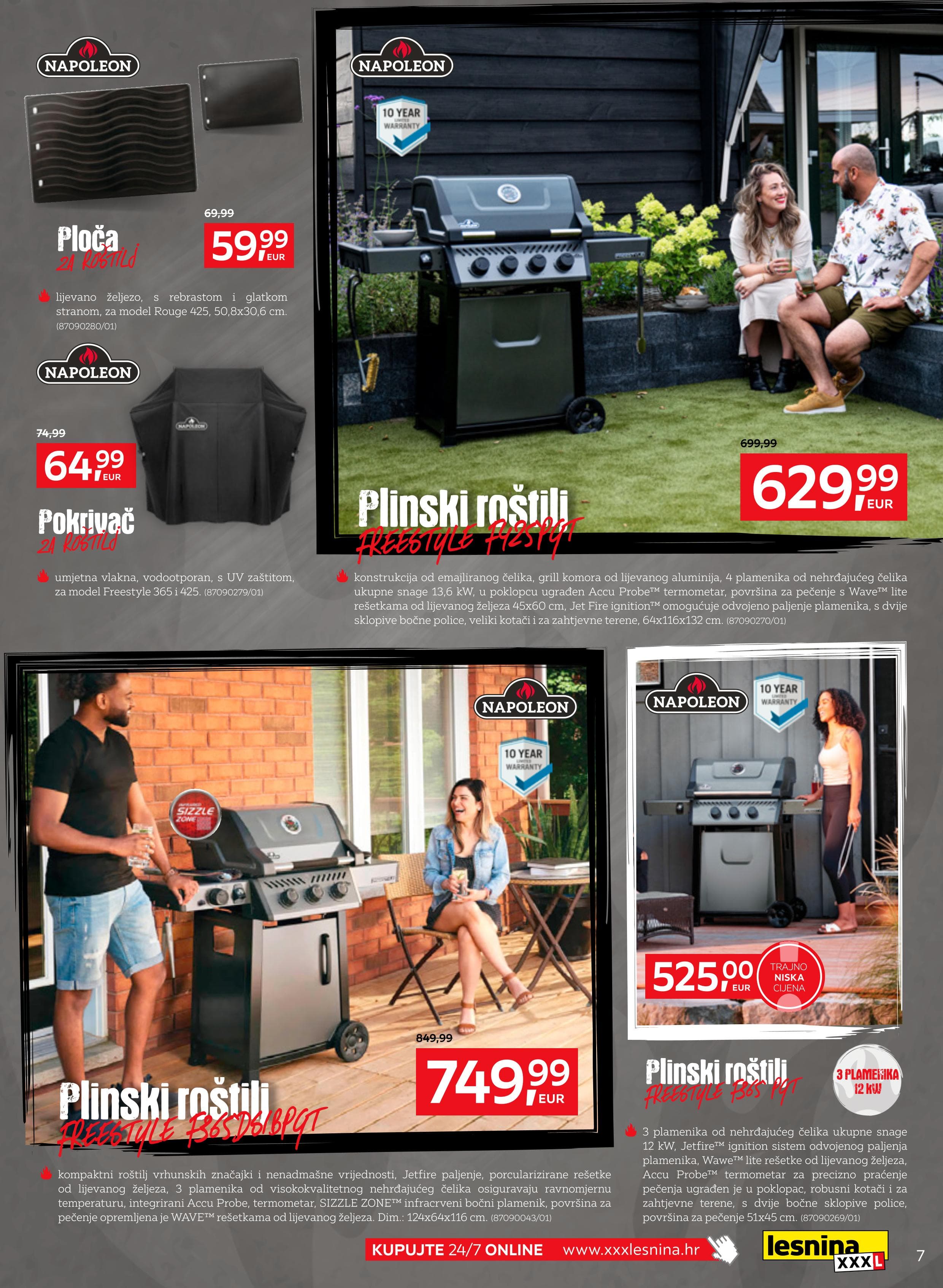 Page from catalog: Ljetne roštiljade