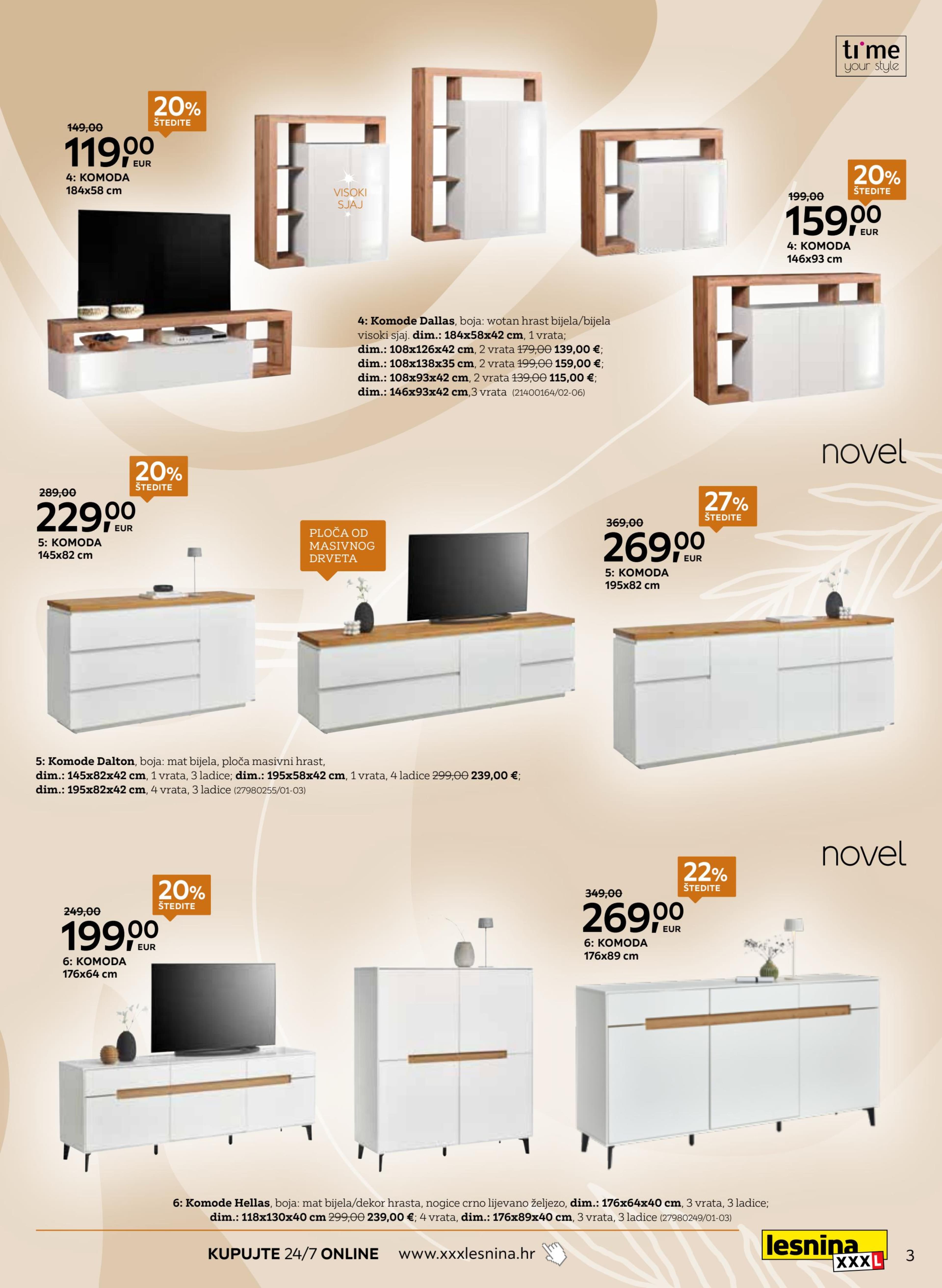 Page from catalog: Tihi heroji interijera