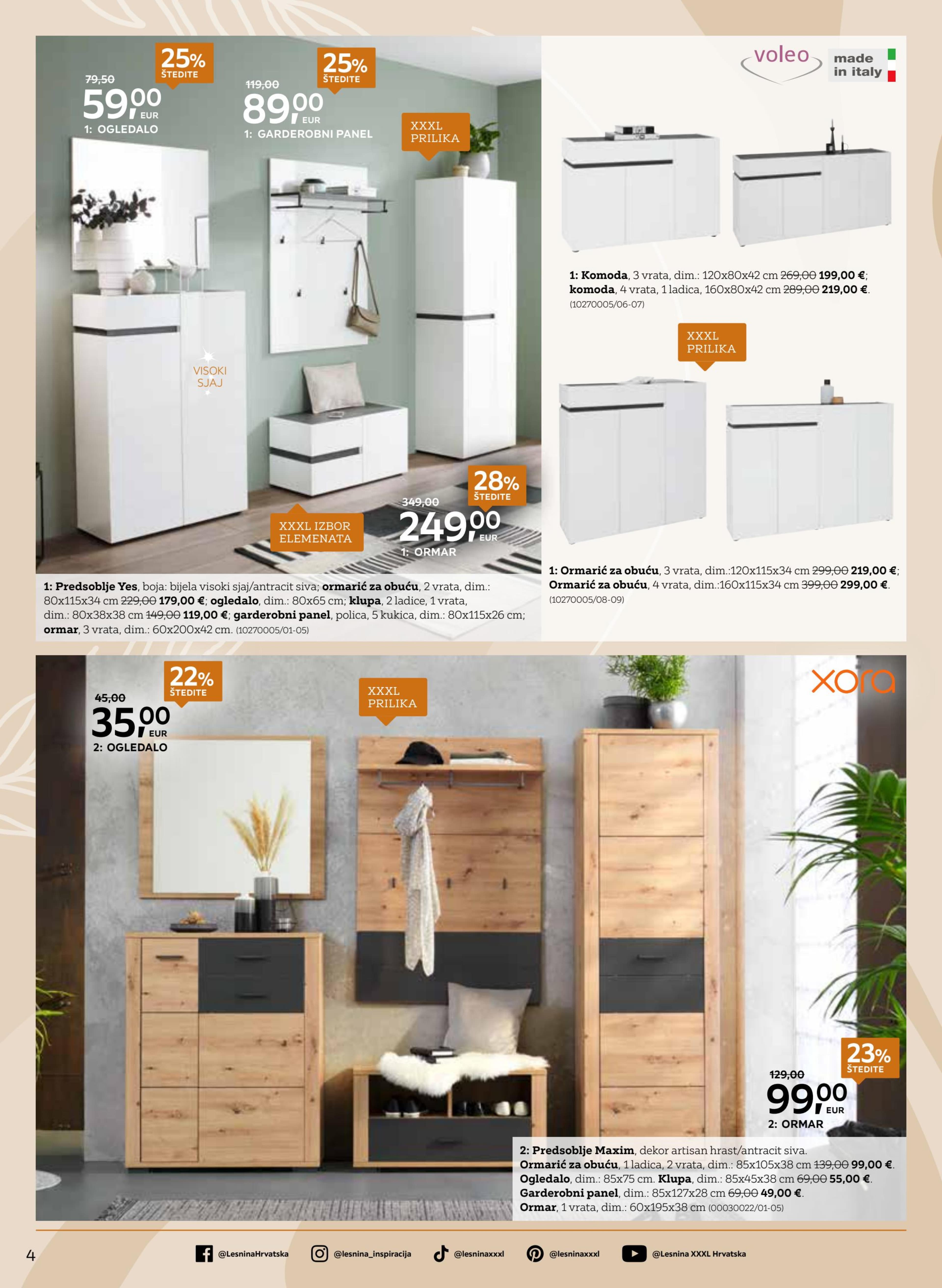 Page from catalog: Tihi heroji interijera