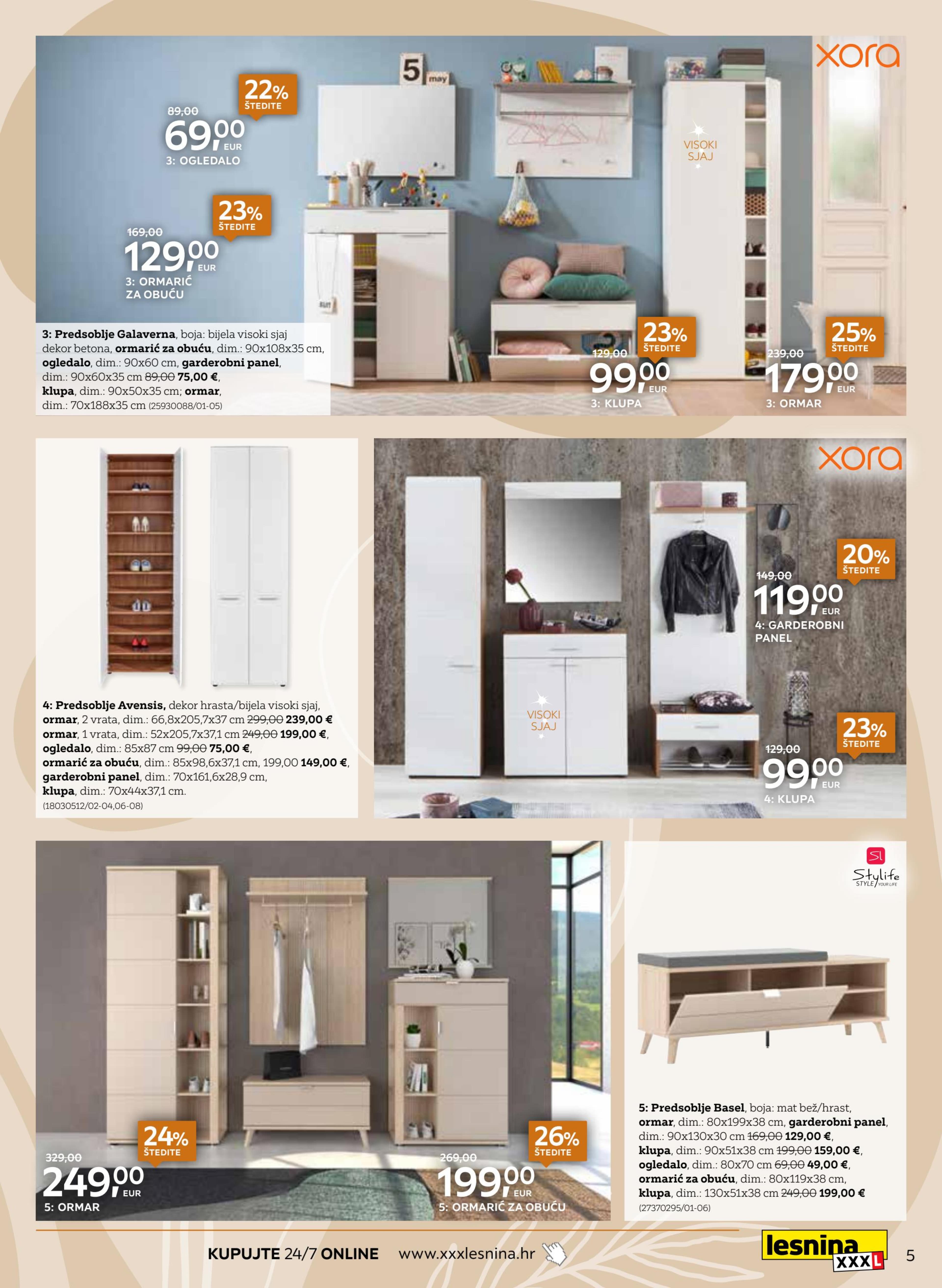 Page from catalog: Tihi heroji interijera