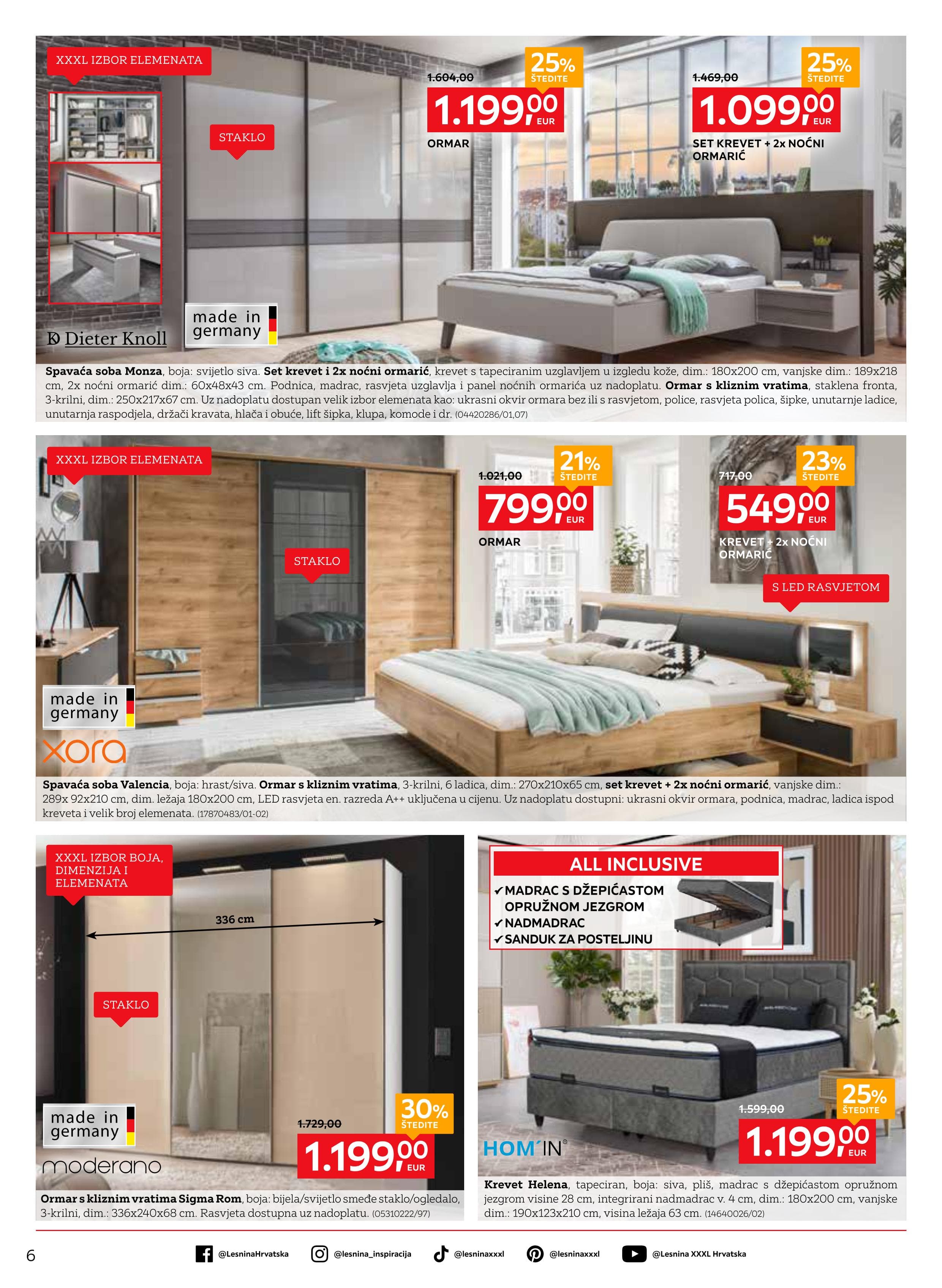 Page from catalog: Smjestite se udobno