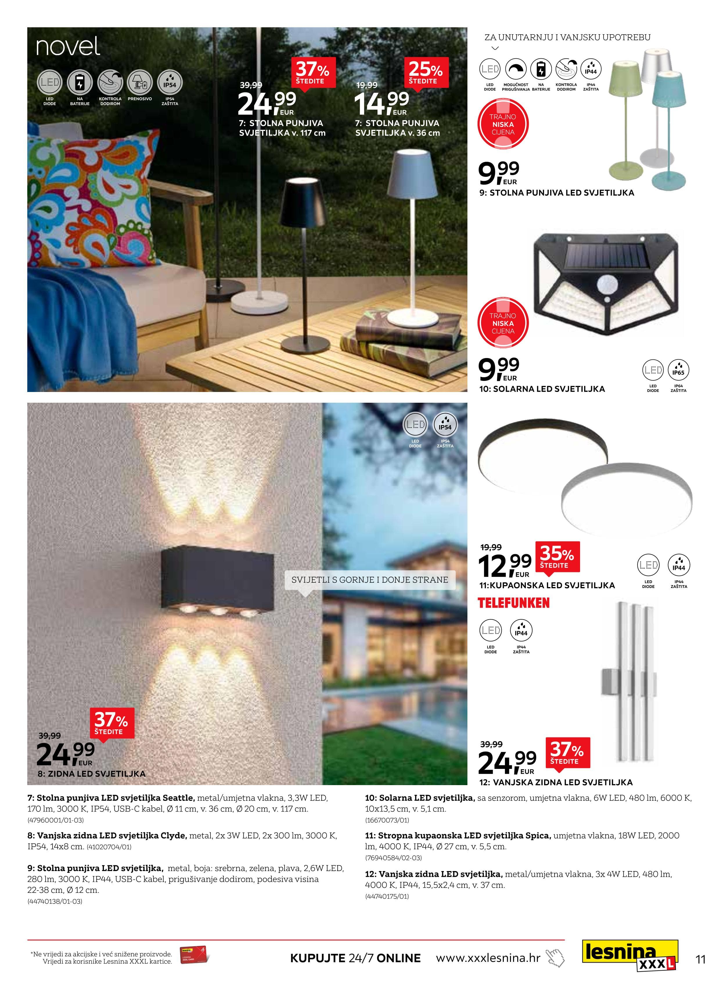 Page from catalog: Svjetlost za svaki trenutak