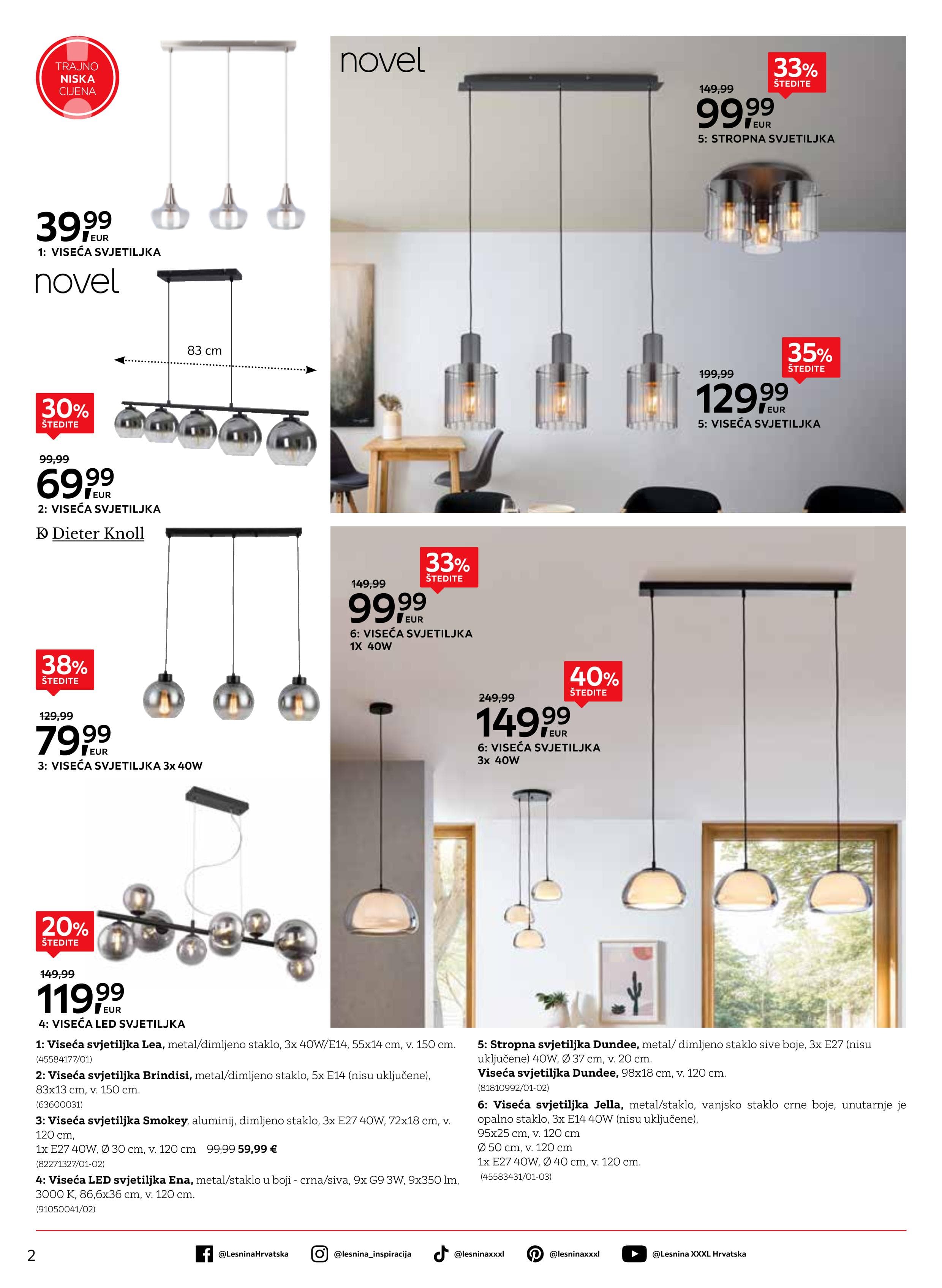 Page from catalog: Svjetlost za svaki trenutak