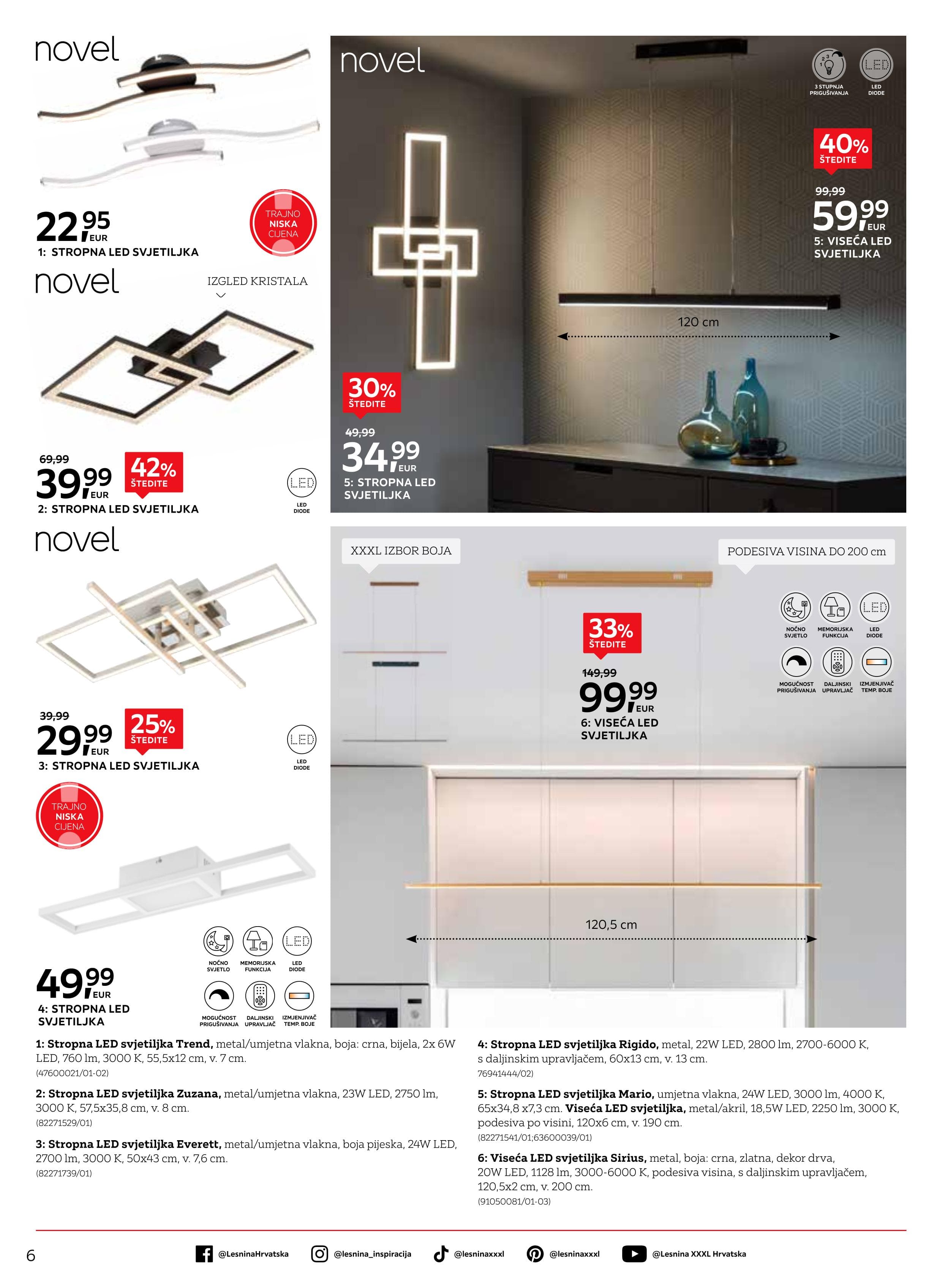Page from catalog: Svjetlost za svaki trenutak