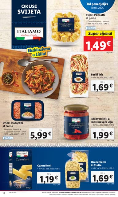 Orecchiette ili trofie