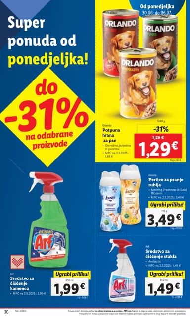 Perlice za pranje rublja