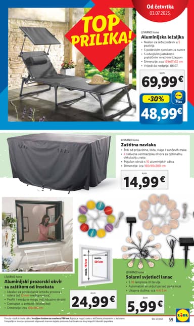 Aluminijska ležaljka