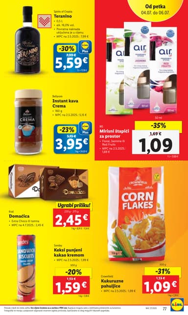 Keksi punjeni kakao kremom